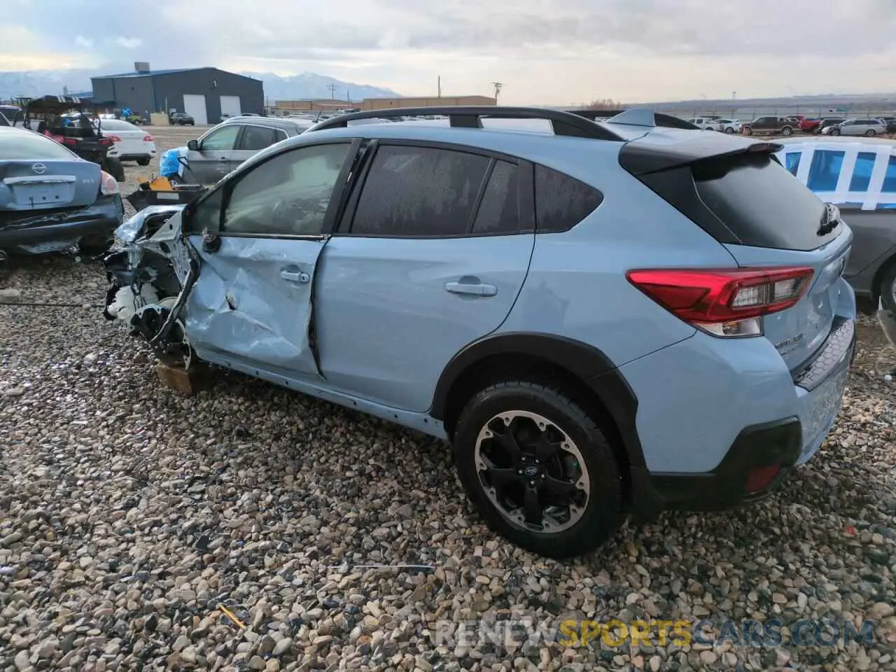 2 Photograph of a damaged car JF2GTAPC4M8245484 SUBARU CROSSTREK 2021