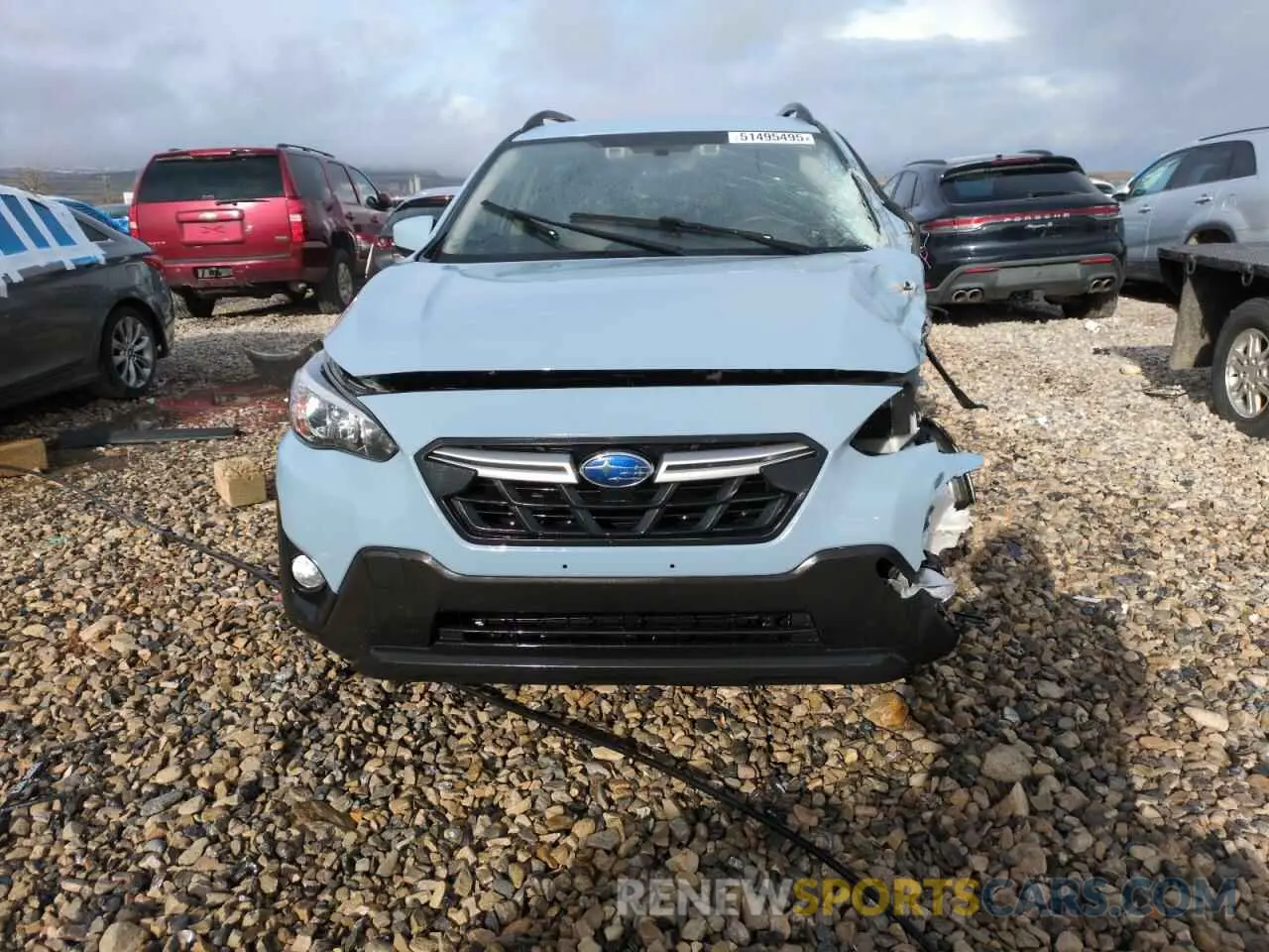 5 Photograph of a damaged car JF2GTAPC4M8245484 SUBARU CROSSTREK 2021