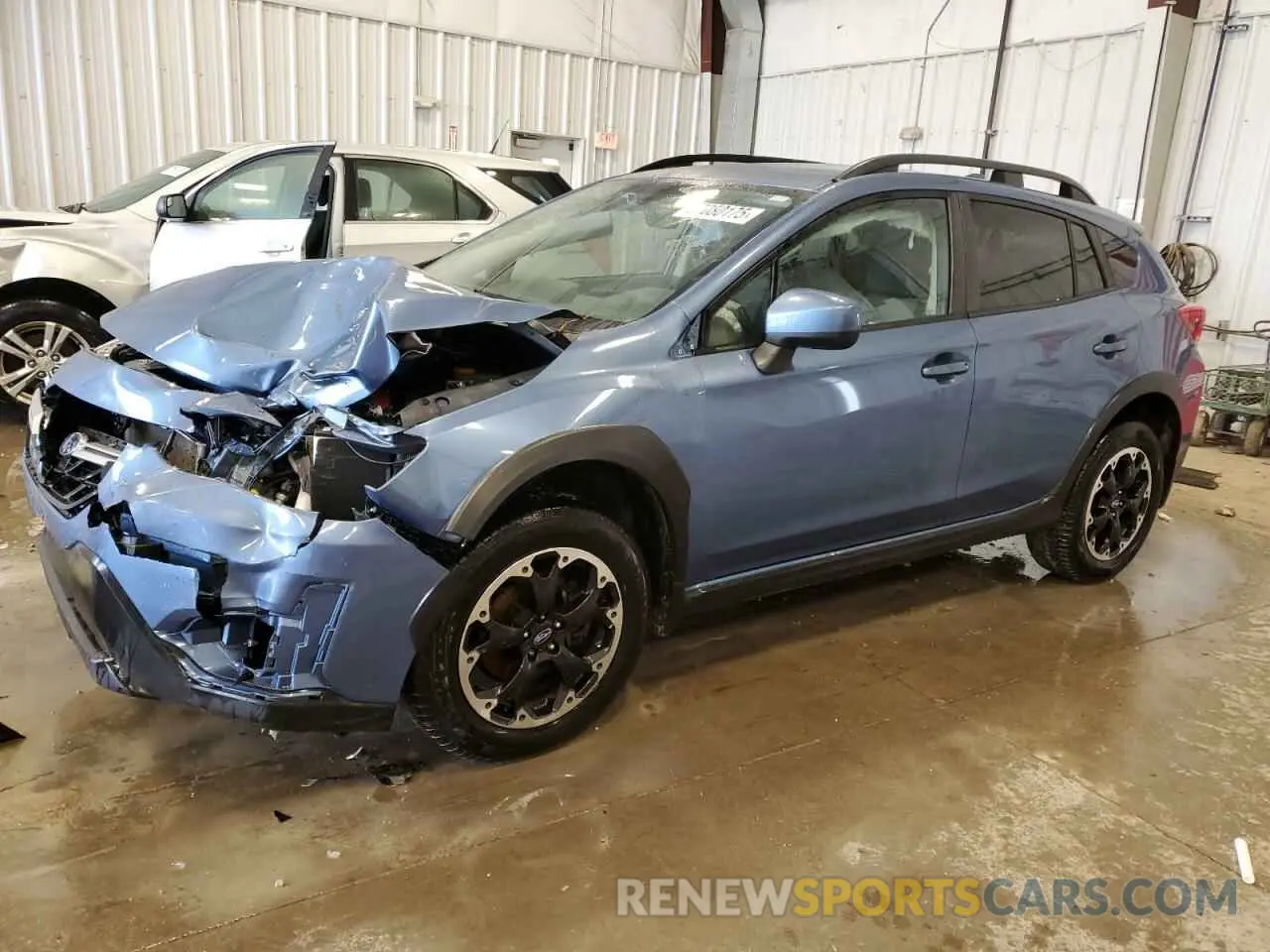 1 Photograph of a damaged car JF2GTAPC4MH288139 SUBARU CROSSTREK 2021