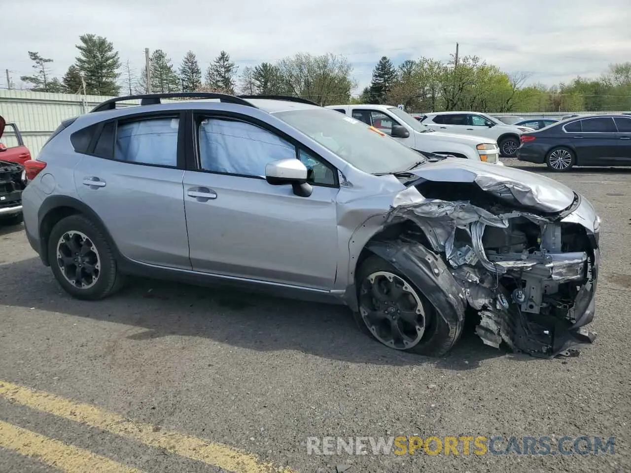 4 Photograph of a damaged car JF2GTAPC5M8307054 SUBARU CROSSTREK 2021