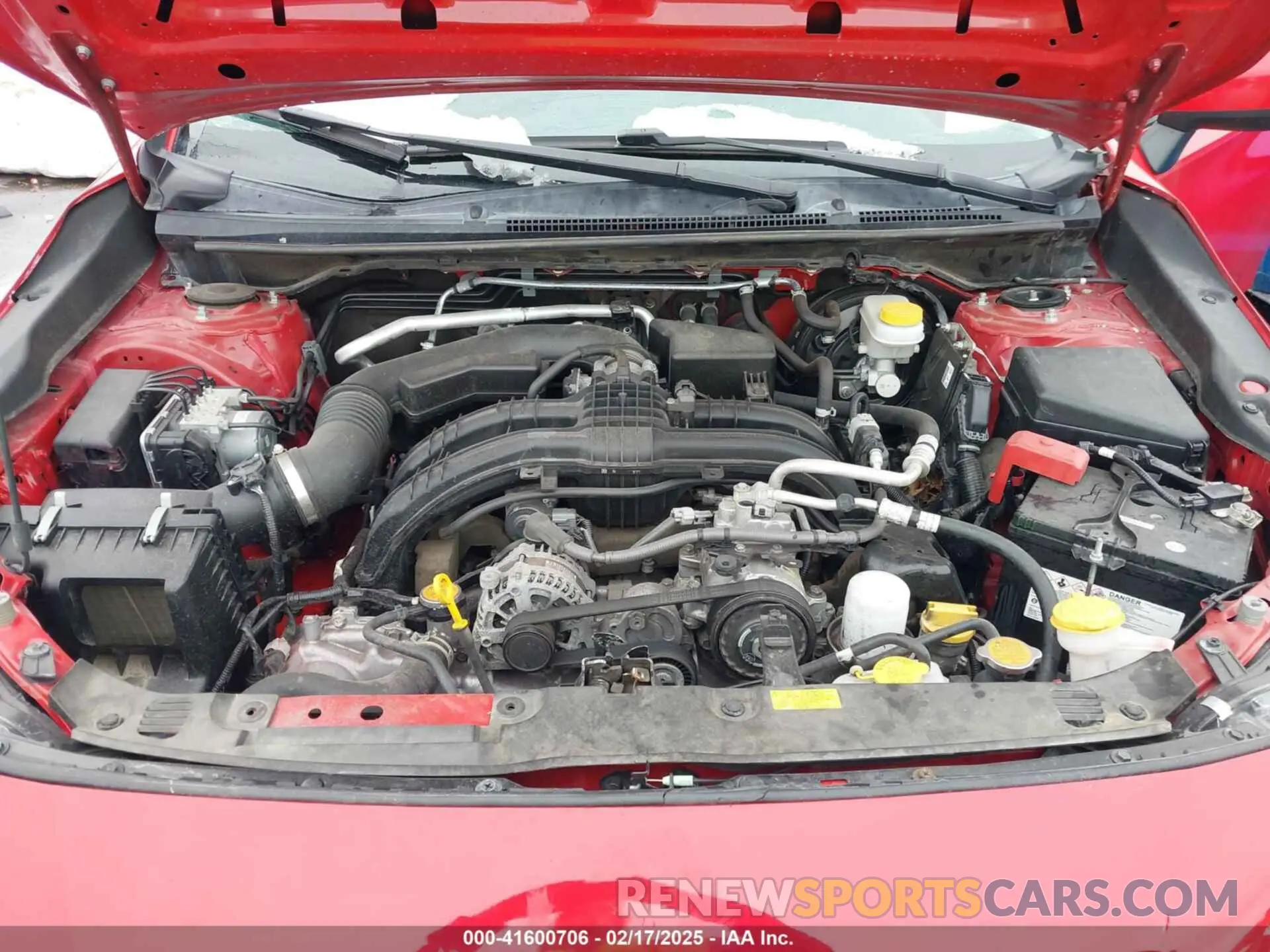 10 Photograph of a damaged car JF2GTAPC5M8328647 SUBARU CROSSTREK 2021