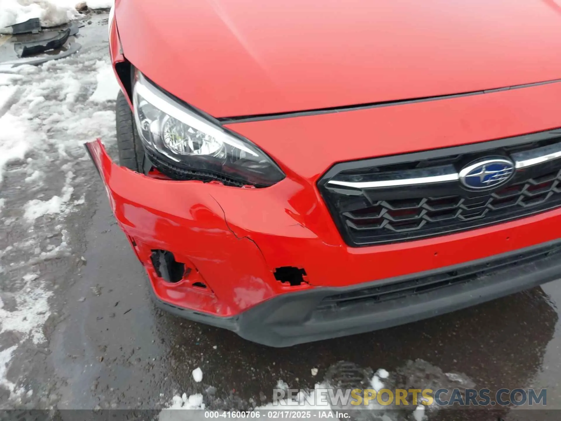 6 Photograph of a damaged car JF2GTAPC5M8328647 SUBARU CROSSTREK 2021