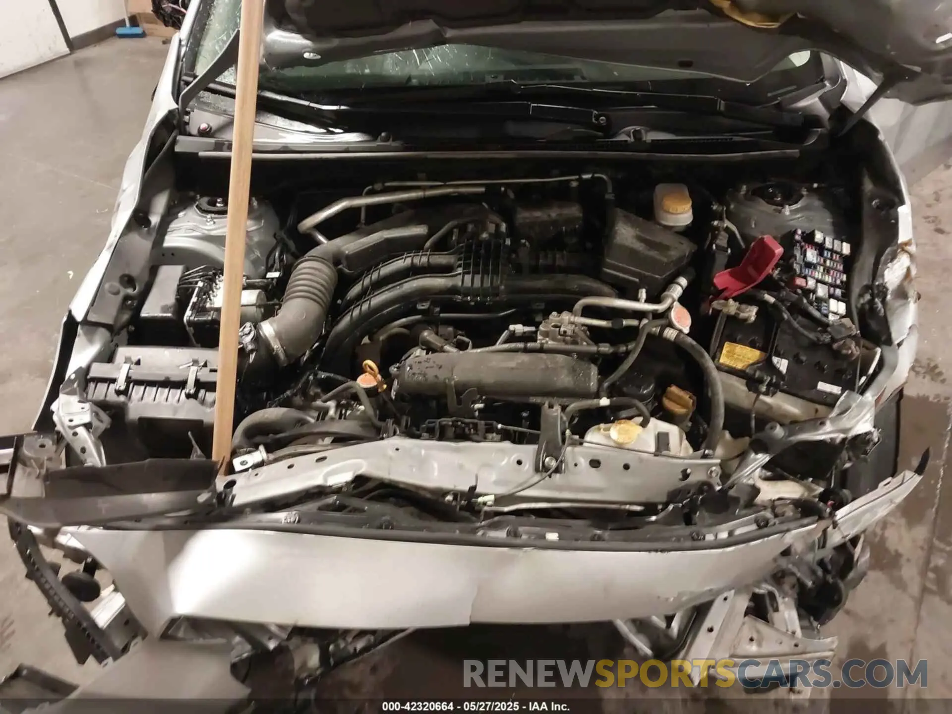 10 Photograph of a damaged car JF2GTAPC5M8383681 SUBARU CROSSTREK 2021