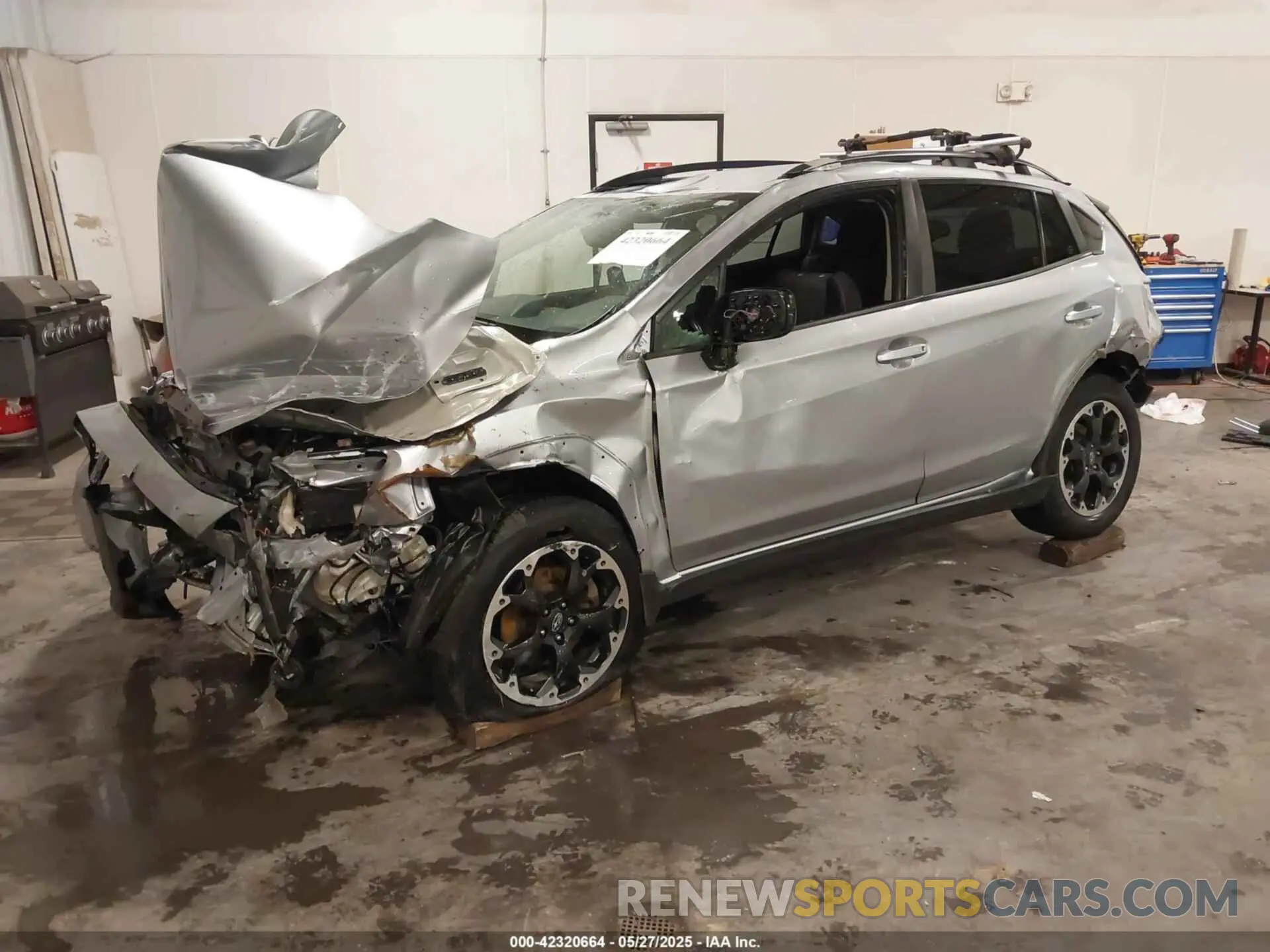 2 Photograph of a damaged car JF2GTAPC5M8383681 SUBARU CROSSTREK 2021