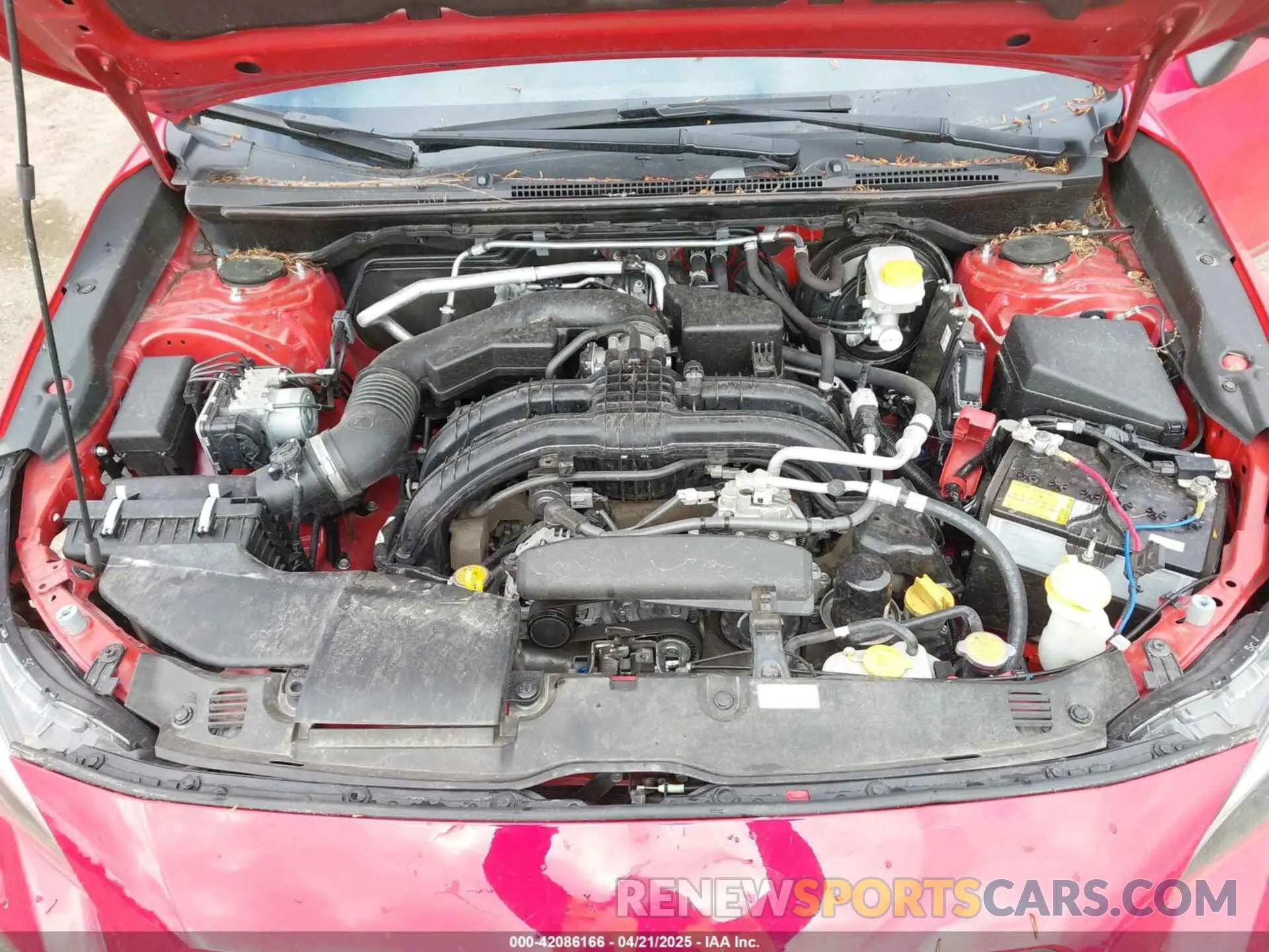 10 Photograph of a damaged car JF2GTAPC5M8656618 SUBARU CROSSTREK 2021