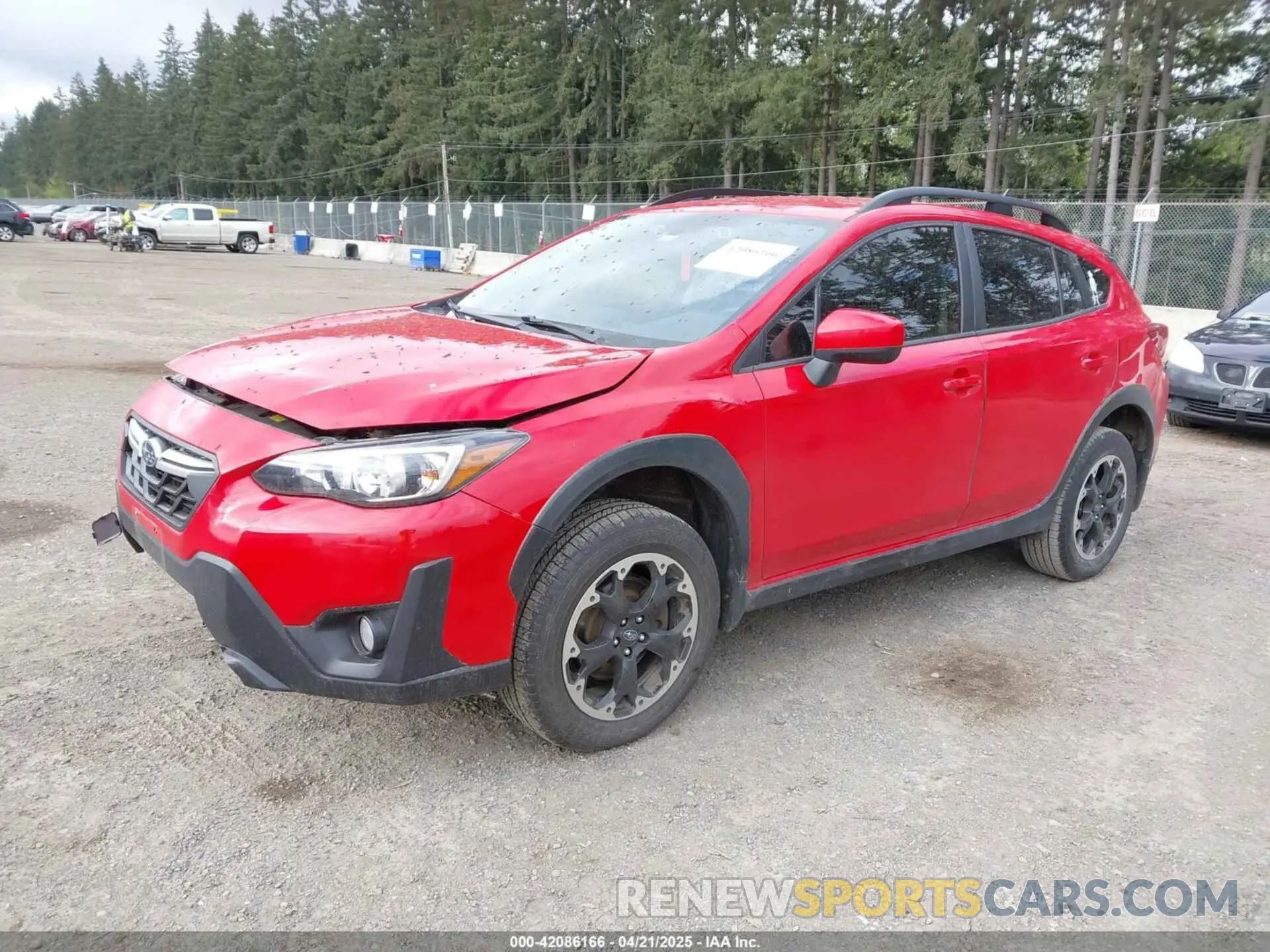 2 Photograph of a damaged car JF2GTAPC5M8656618 SUBARU CROSSTREK 2021
