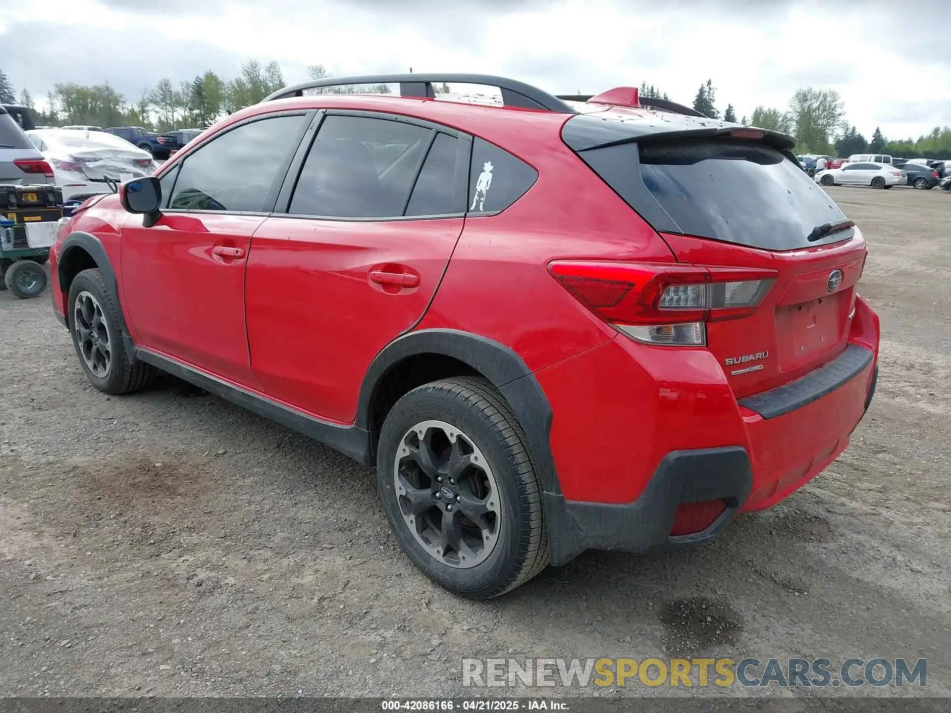 3 Photograph of a damaged car JF2GTAPC5M8656618 SUBARU CROSSTREK 2021