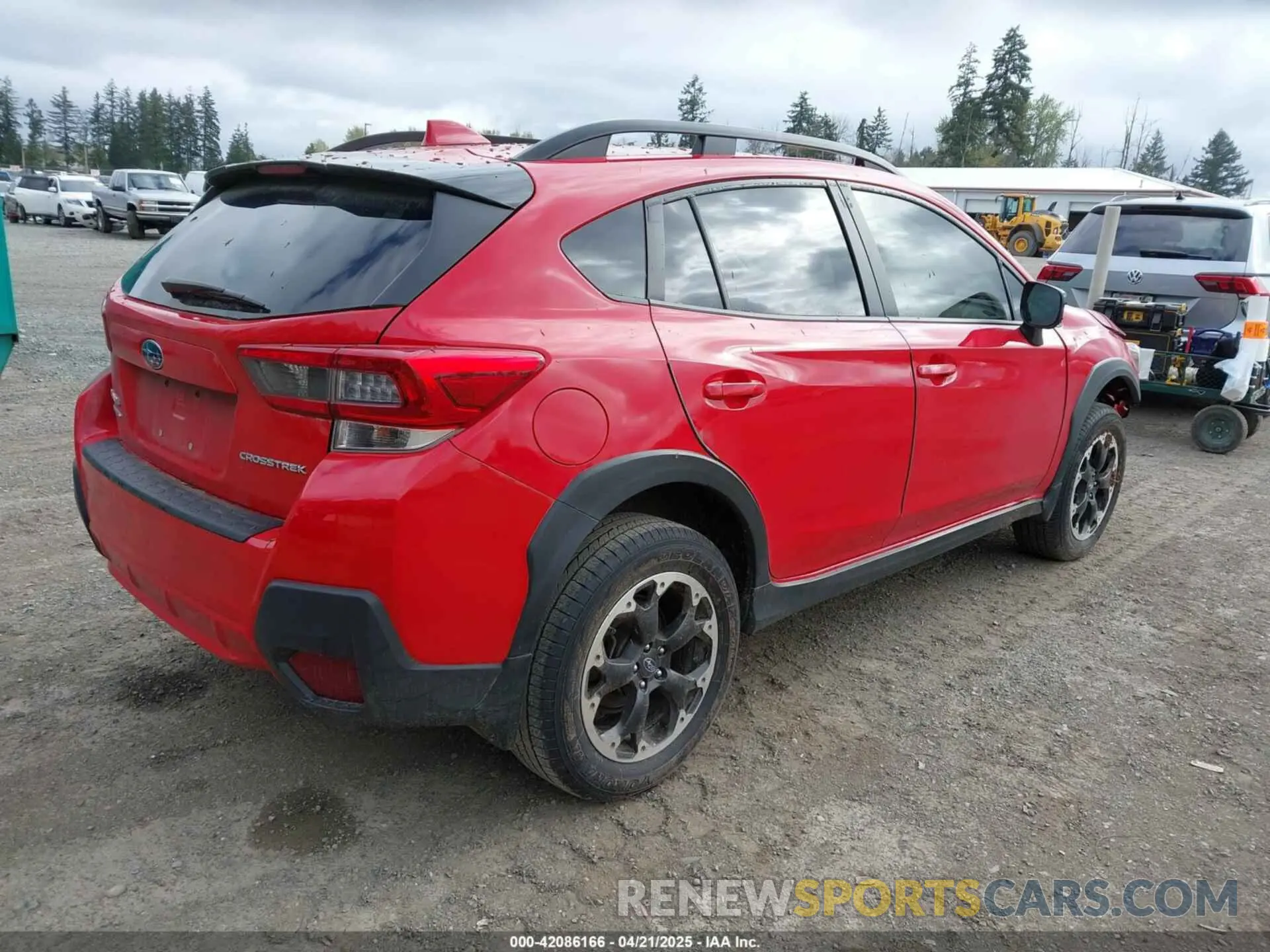 4 Photograph of a damaged car JF2GTAPC5M8656618 SUBARU CROSSTREK 2021