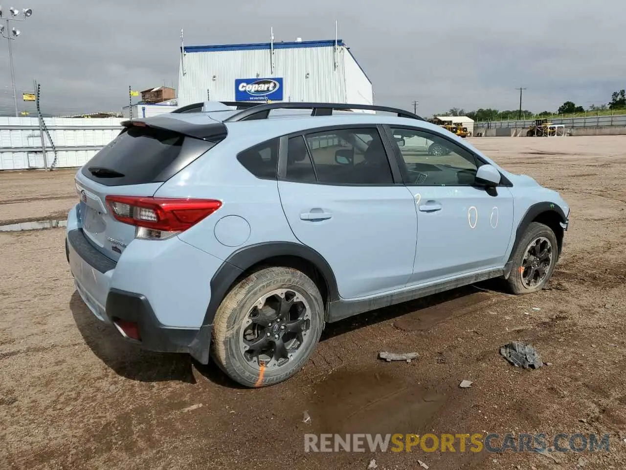 3 Photograph of a damaged car JF2GTAPC5M8657221 SUBARU CROSSTREK 2021