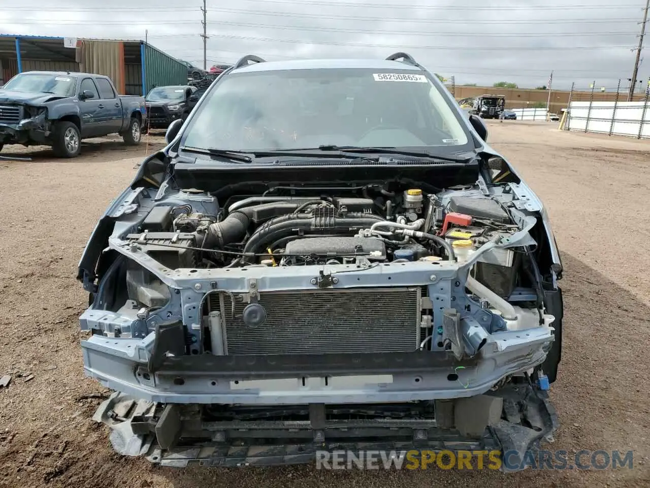 5 Photograph of a damaged car JF2GTAPC5M8657221 SUBARU CROSSTREK 2021