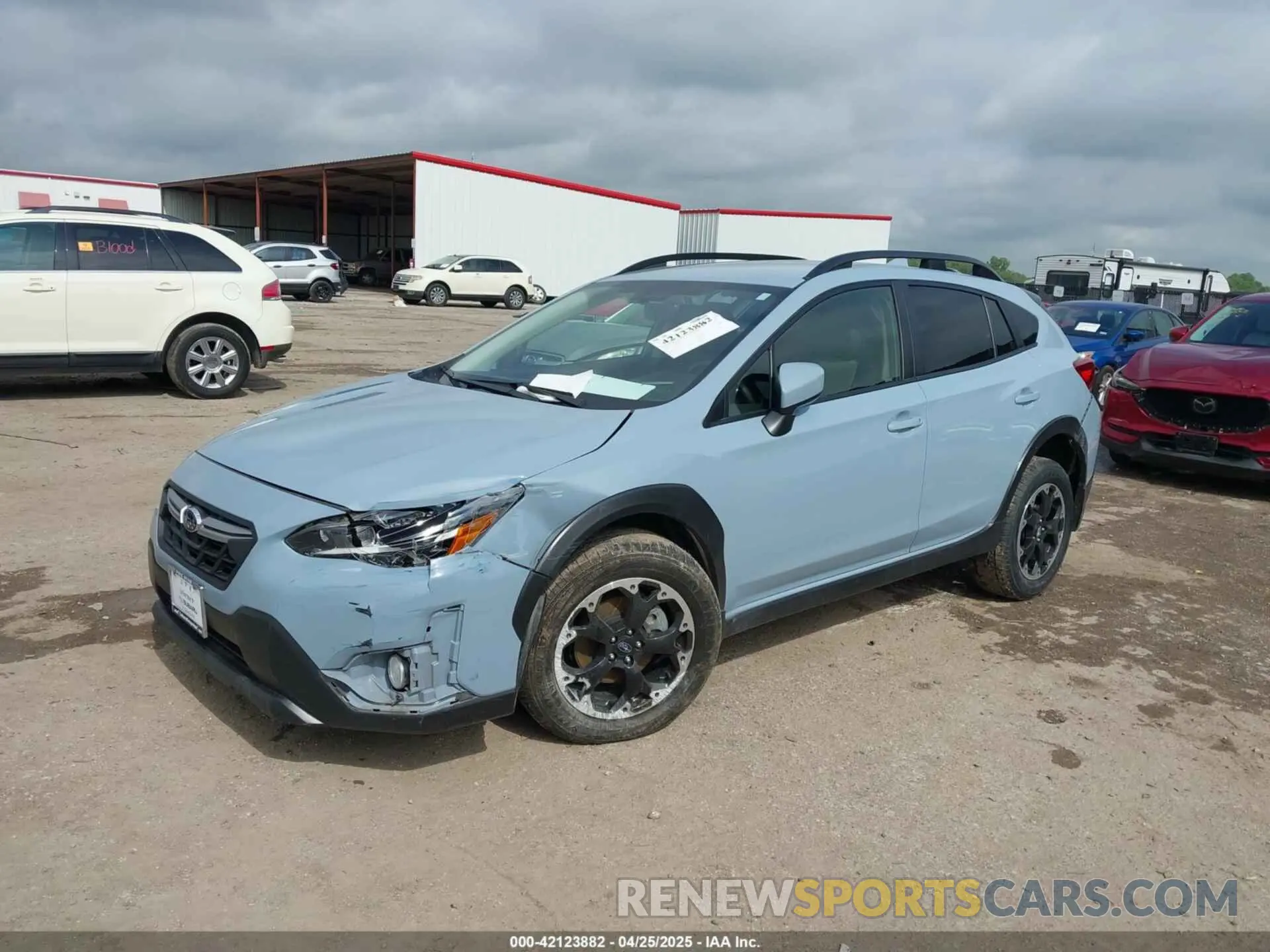 2 Photograph of a damaged car JF2GTAPC5MH651774 SUBARU CROSSTREK 2021