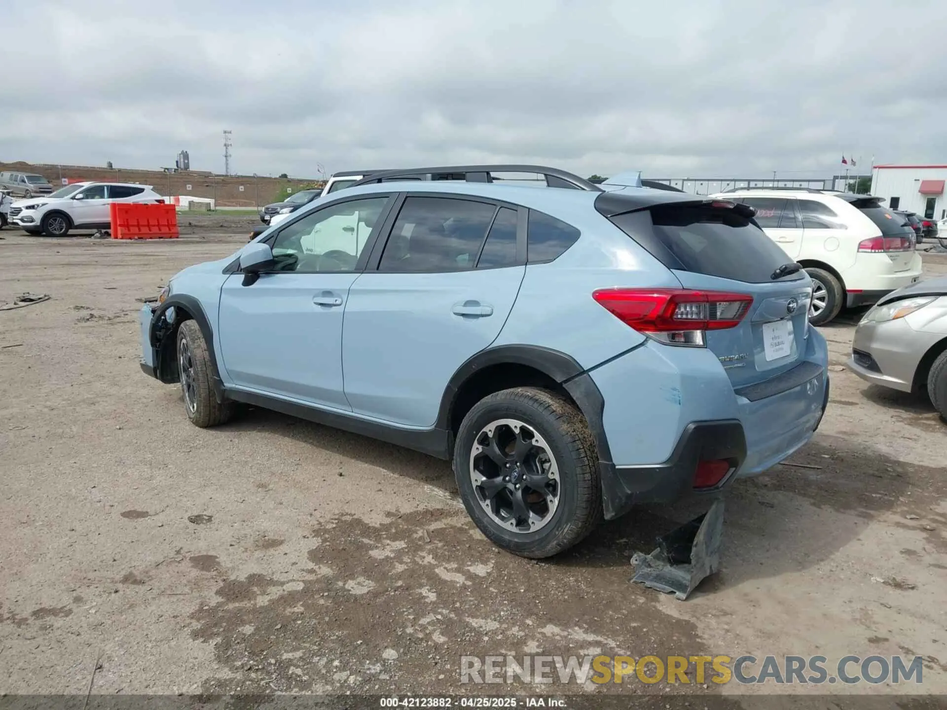 3 Photograph of a damaged car JF2GTAPC5MH651774 SUBARU CROSSTREK 2021