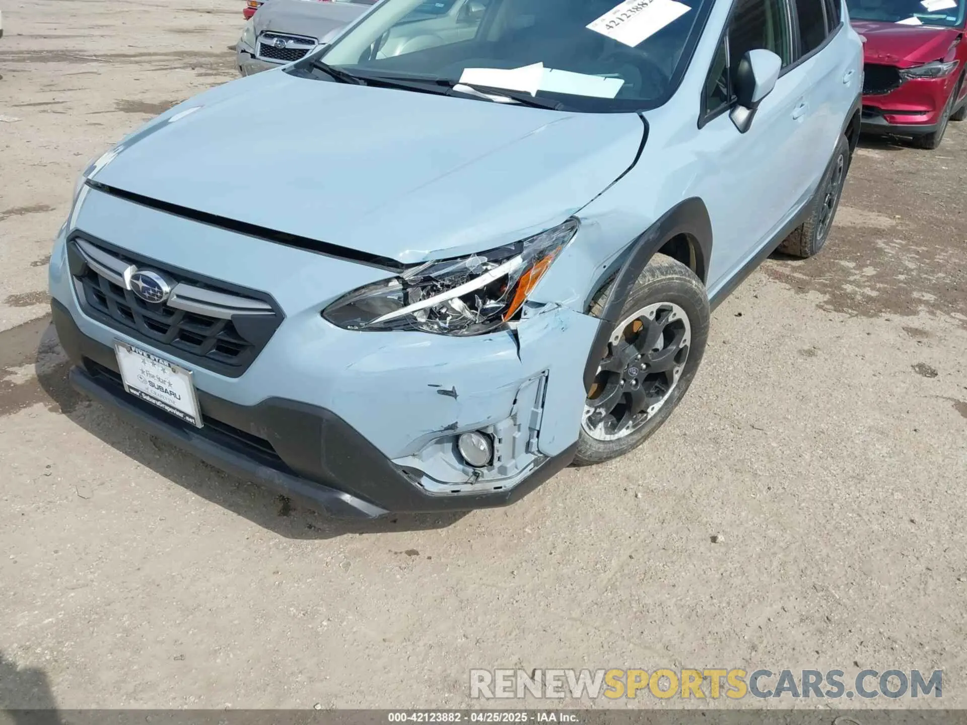 6 Photograph of a damaged car JF2GTAPC5MH651774 SUBARU CROSSTREK 2021