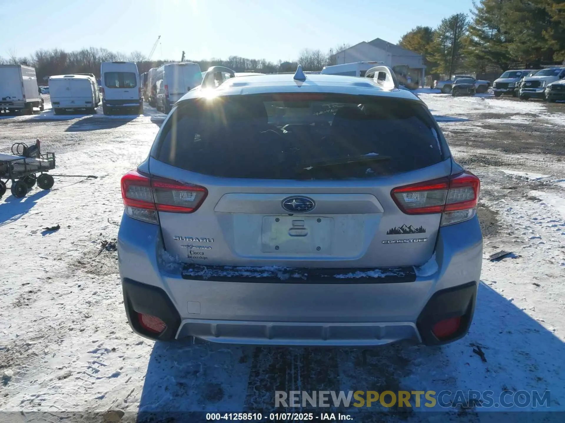 17 Photograph of a damaged car JF2GTAPC5MH686380 SUBARU CROSSTREK 2021