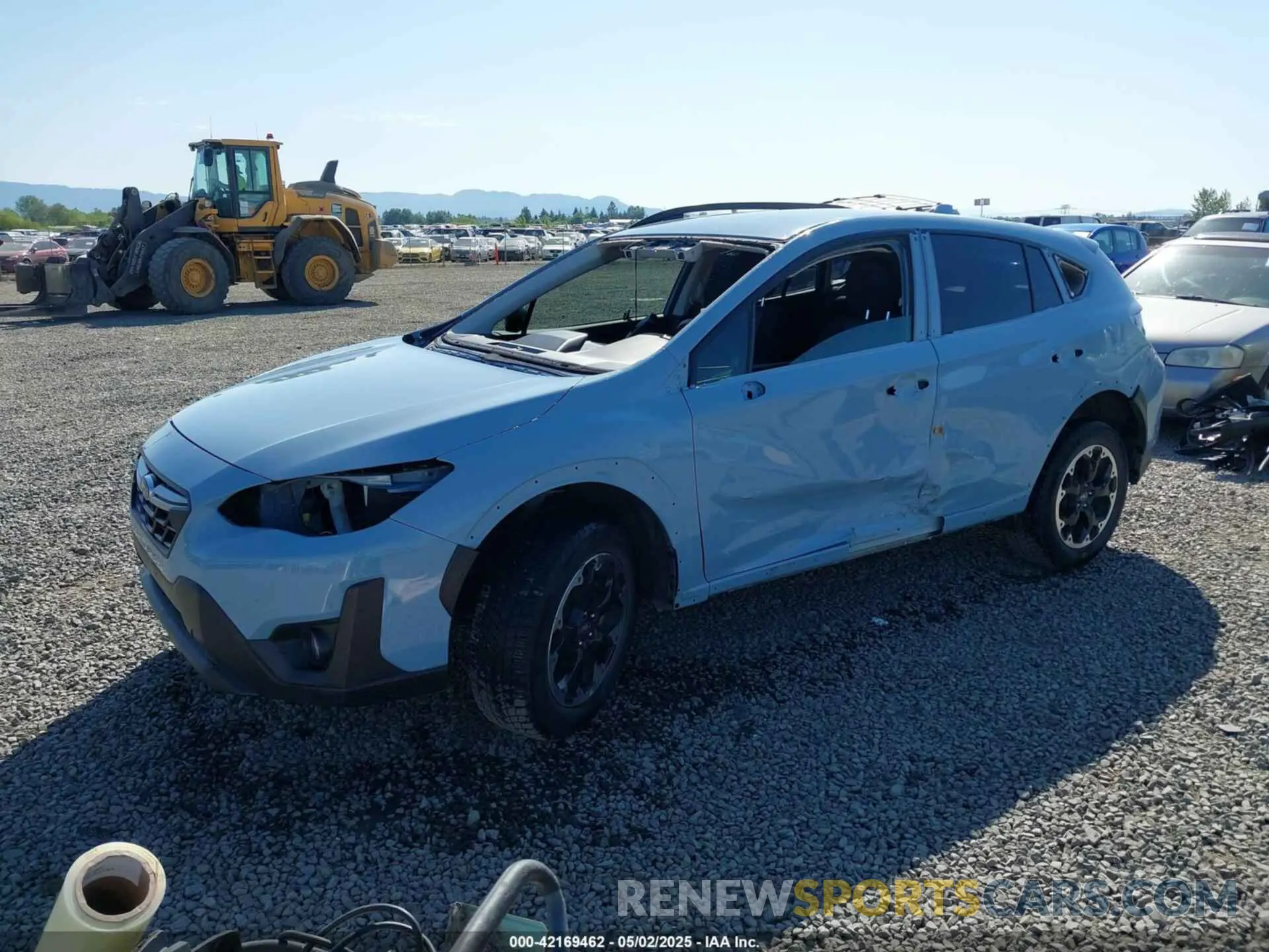 2 Photograph of a damaged car JF2GTAPC7M8355820 SUBARU CROSSTREK 2021
