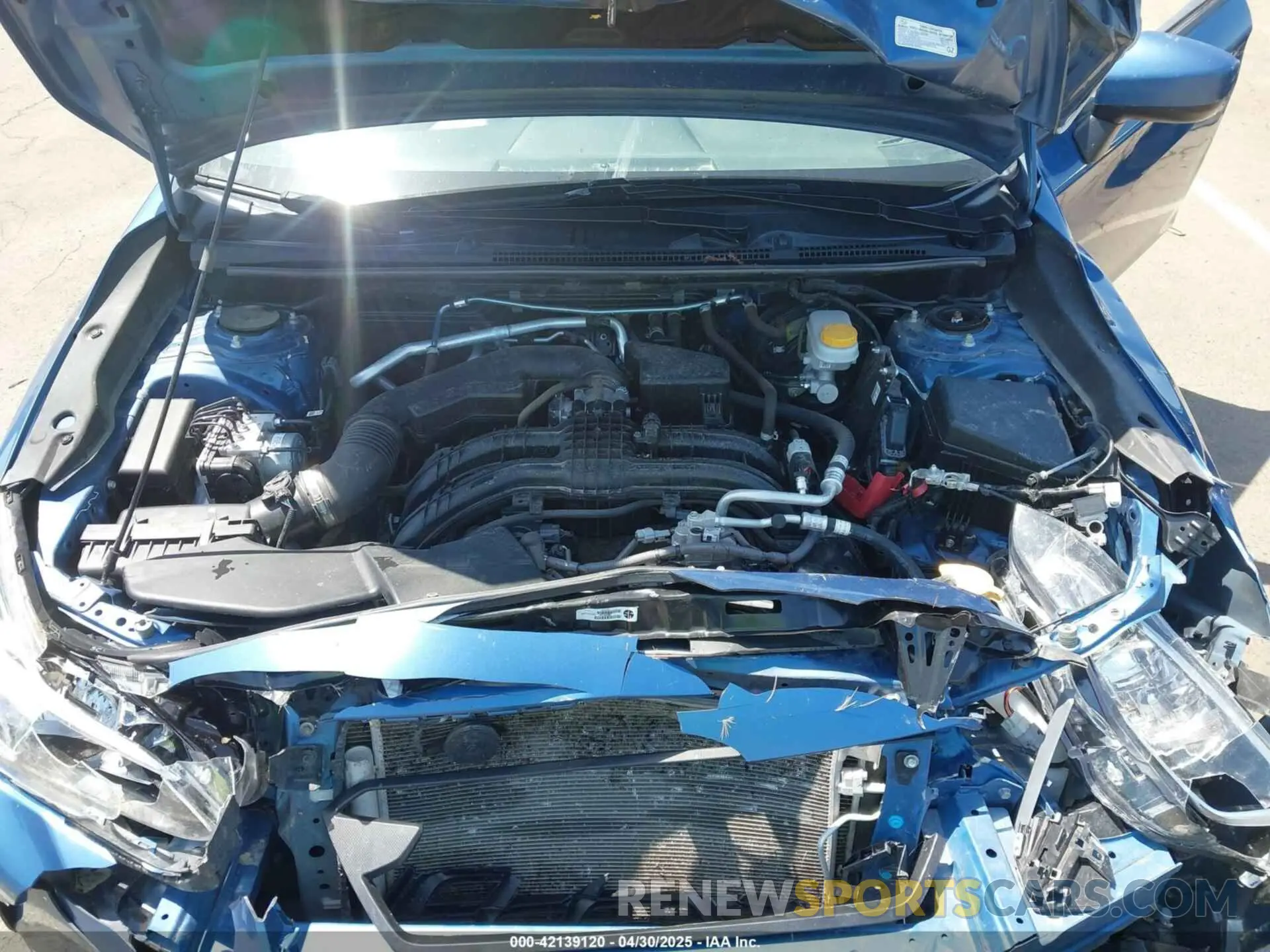 10 Photograph of a damaged car JF2GTAPC7MH370303 SUBARU CROSSTREK 2021