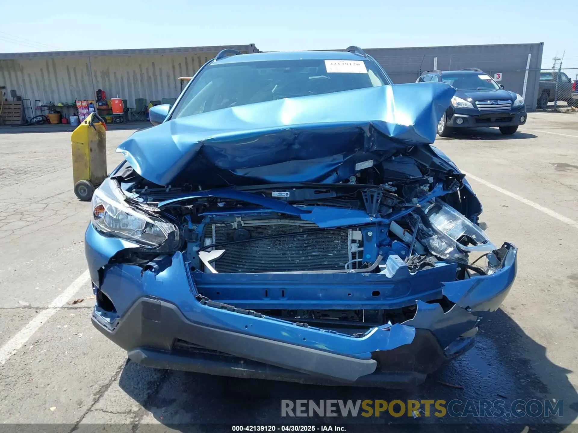 12 Photograph of a damaged car JF2GTAPC7MH370303 SUBARU CROSSTREK 2021