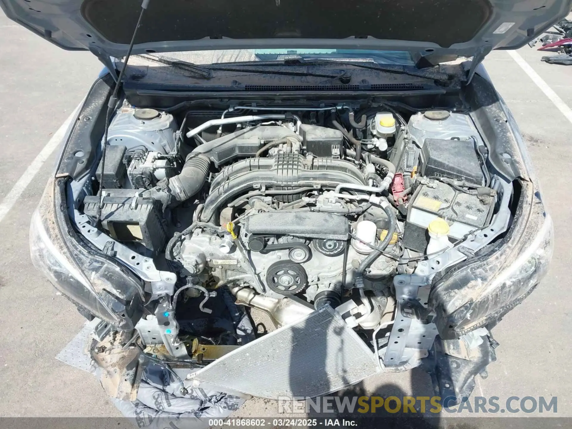 10 Photograph of a damaged car JF2GTAPC9M8240667 SUBARU CROSSTREK 2021