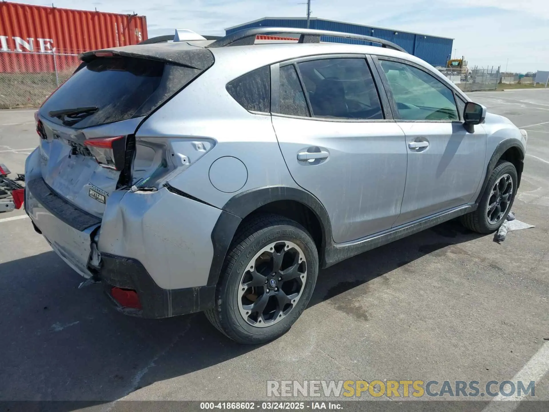 4 Photograph of a damaged car JF2GTAPC9M8240667 SUBARU CROSSTREK 2021