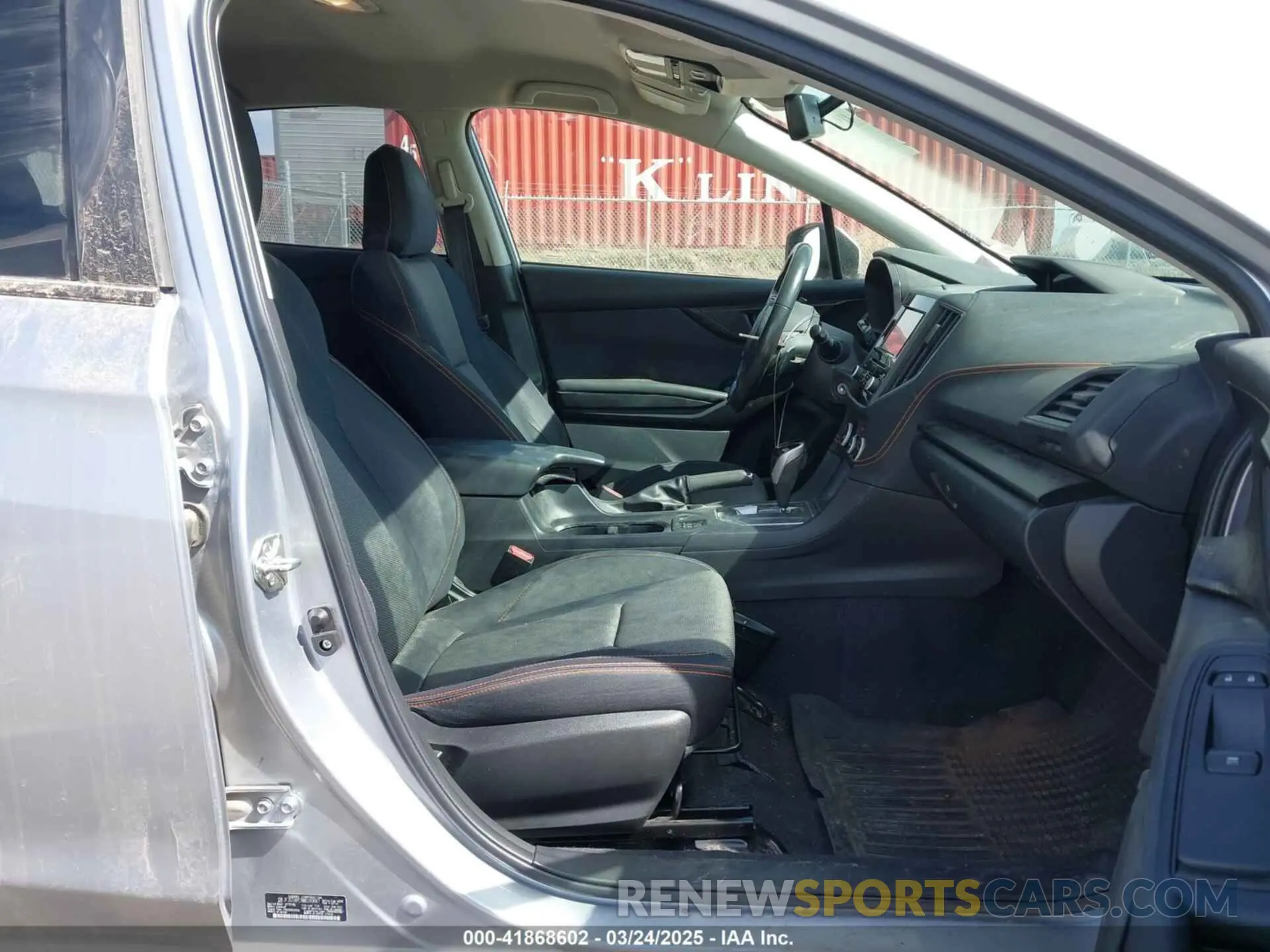 5 Photograph of a damaged car JF2GTAPC9M8240667 SUBARU CROSSTREK 2021