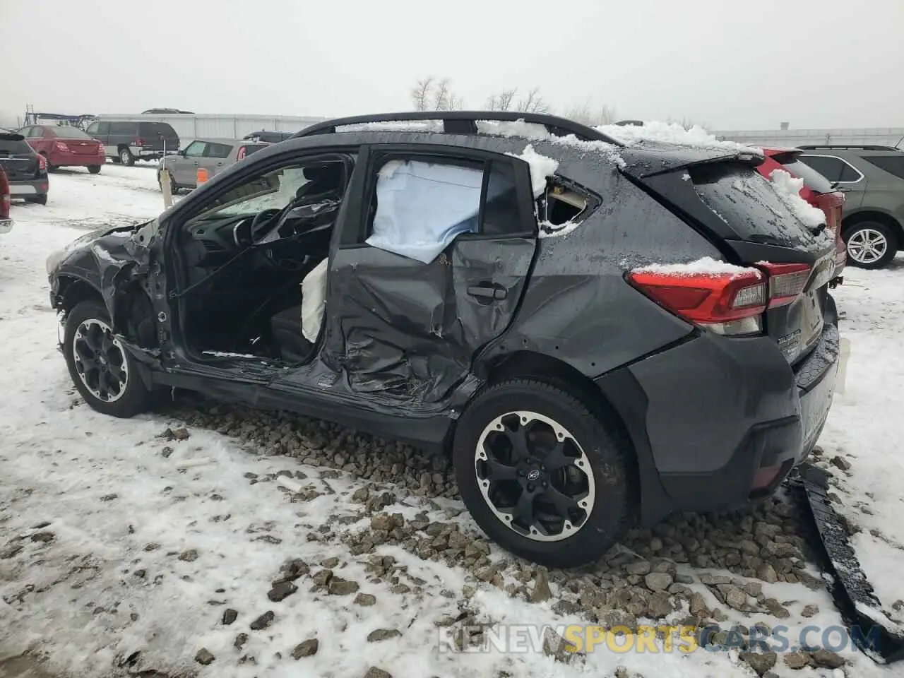 2 Photograph of a damaged car JF2GTAPC9M8289352 SUBARU CROSSTREK 2021