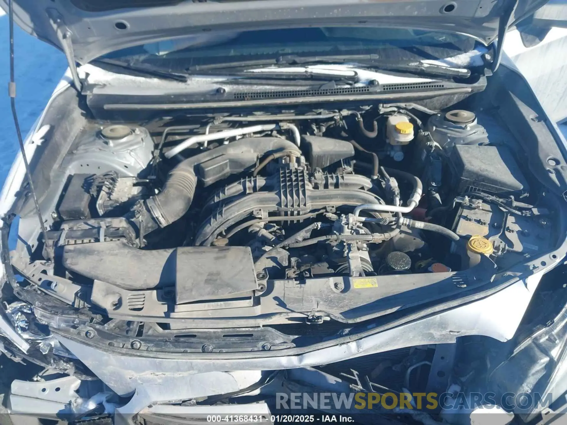 10 Photograph of a damaged car JF2GTAPC9M8653043 SUBARU CROSSTREK 2021