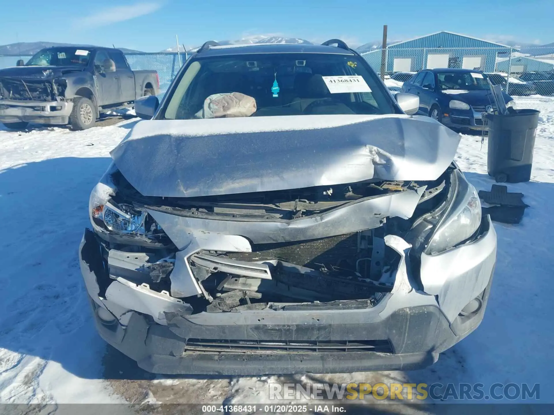 12 Photograph of a damaged car JF2GTAPC9M8653043 SUBARU CROSSTREK 2021