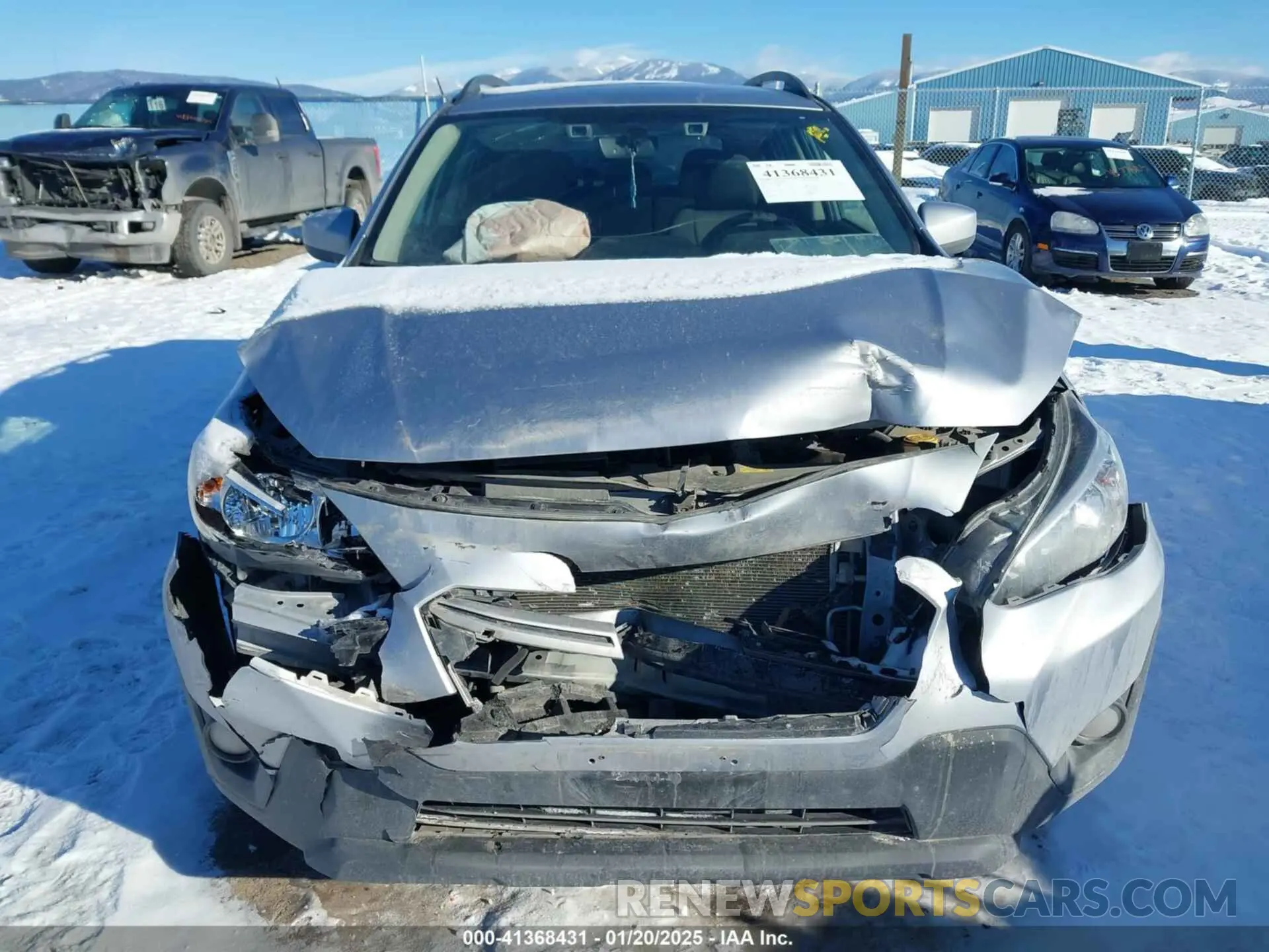 6 Photograph of a damaged car JF2GTAPC9M8653043 SUBARU CROSSTREK 2021