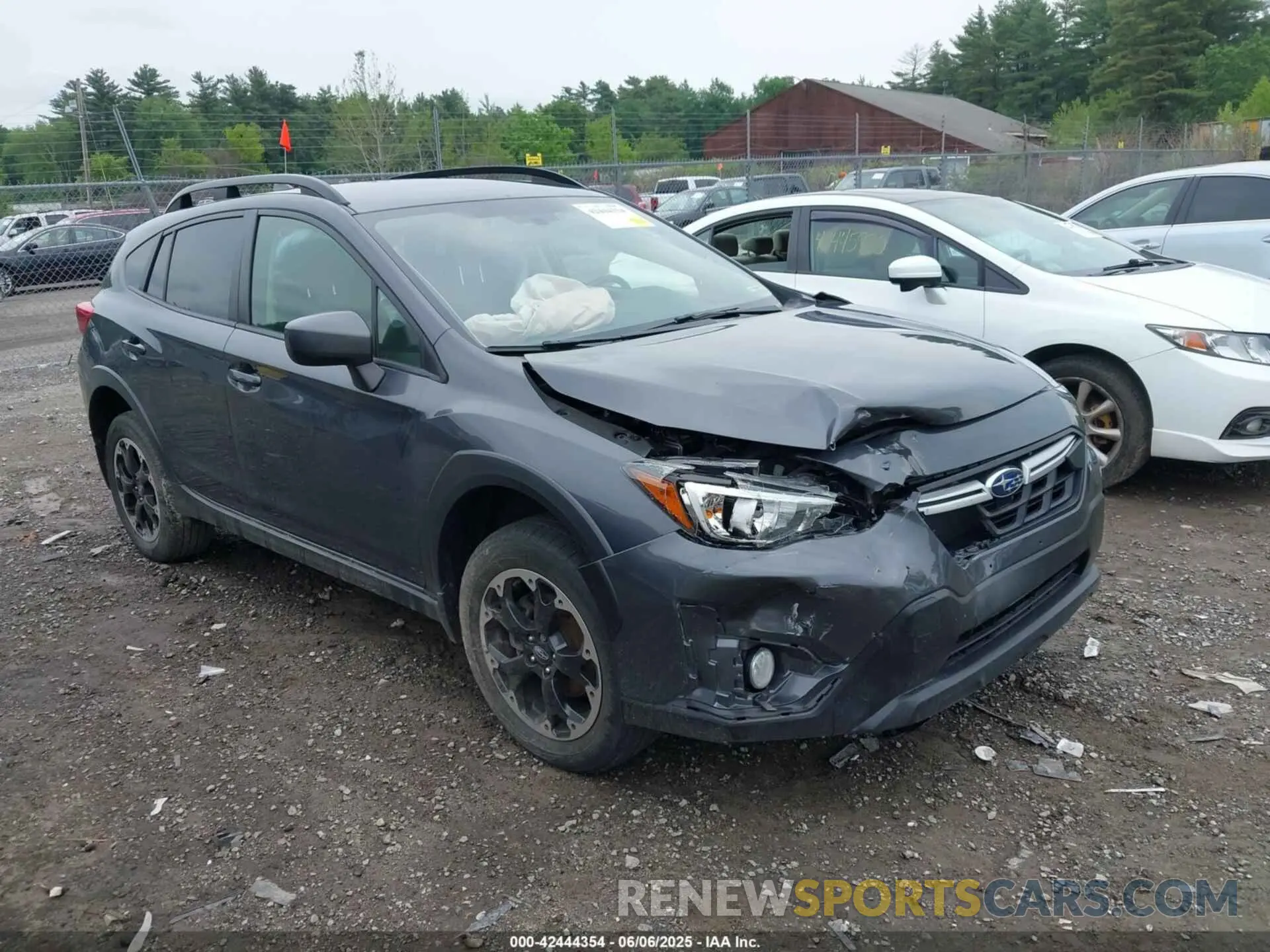 1 Photograph of a damaged car JF2GTAPC9MH212030 SUBARU CROSSTREK 2021