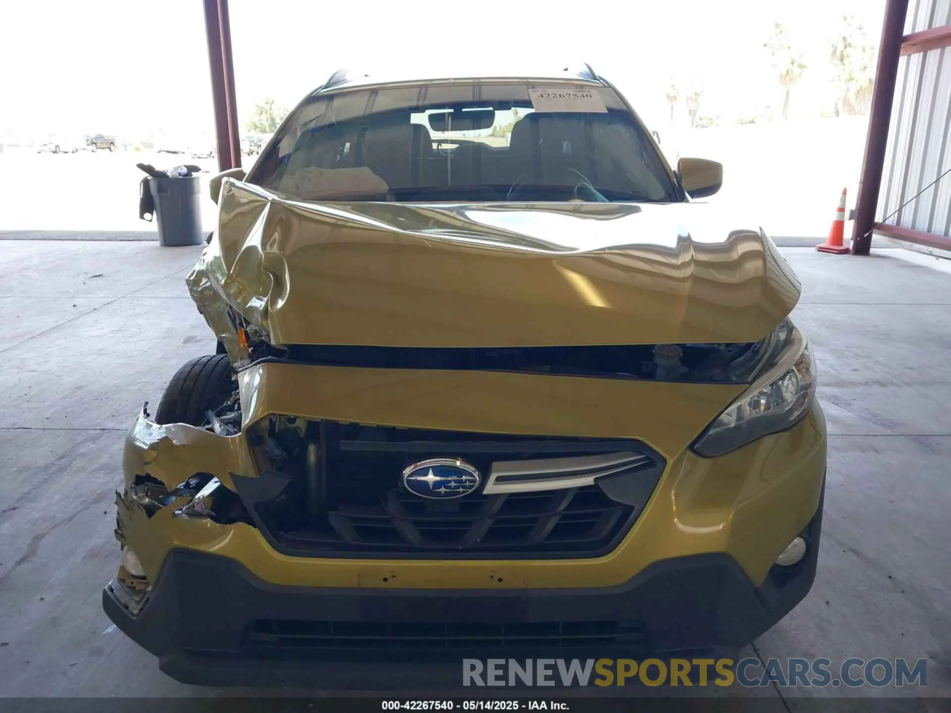 12 Photograph of a damaged car JF2GTAPC9MH348352 SUBARU CROSSTREK 2021