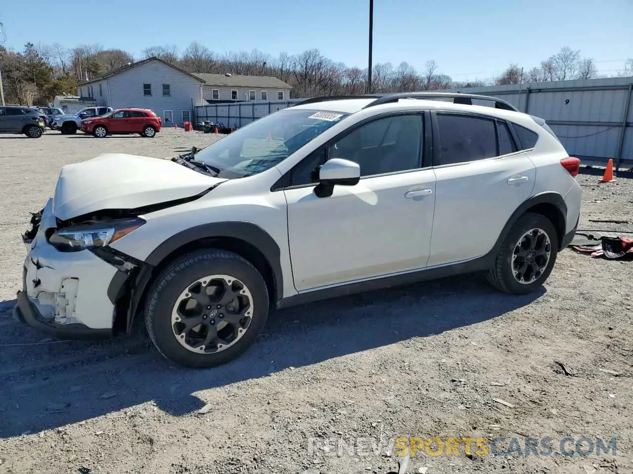 1 Photograph of a damaged car JF2GTAPCXM8272592 SUBARU CROSSTREK 2021