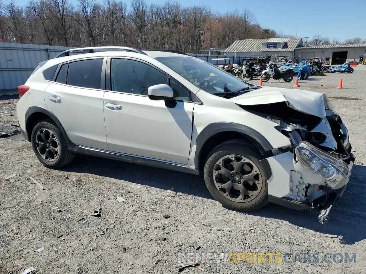 4 Photograph of a damaged car JF2GTAPCXM8272592 SUBARU CROSSTREK 2021