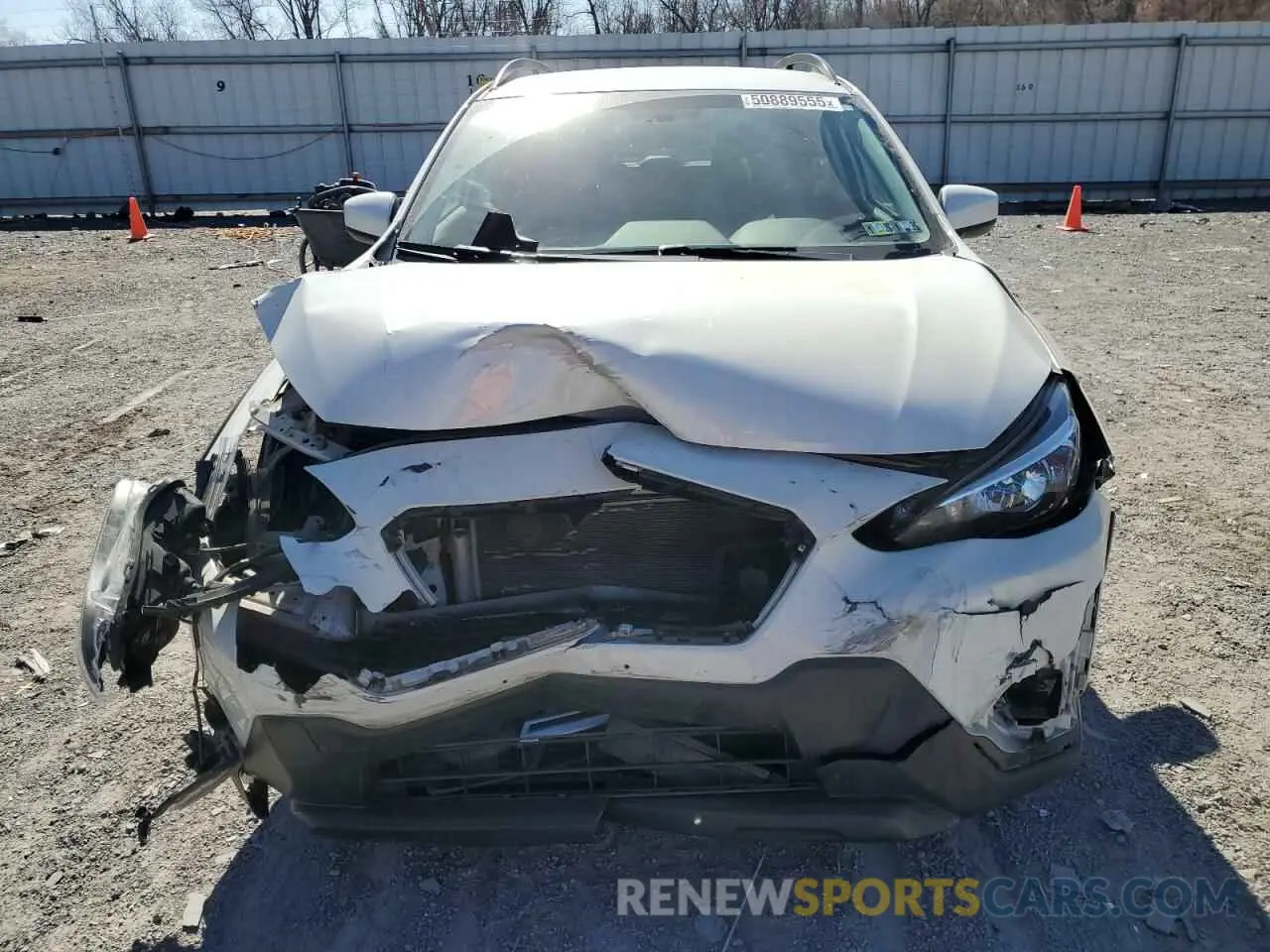 5 Photograph of a damaged car JF2GTAPCXM8272592 SUBARU CROSSTREK 2021