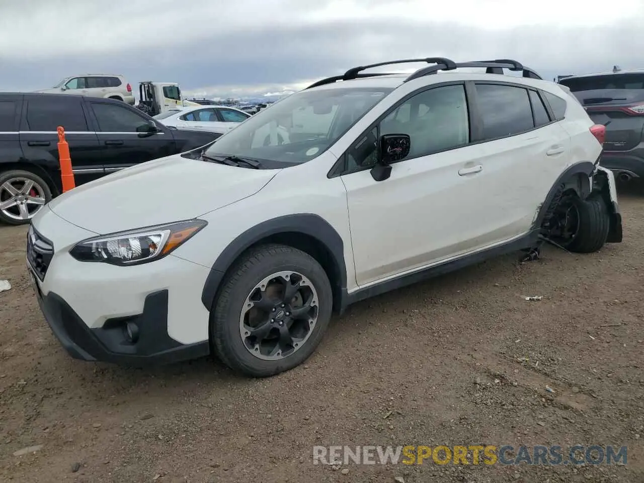 1 Photograph of a damaged car JF2GTAPCXM8666528 SUBARU CROSSTREK 2021