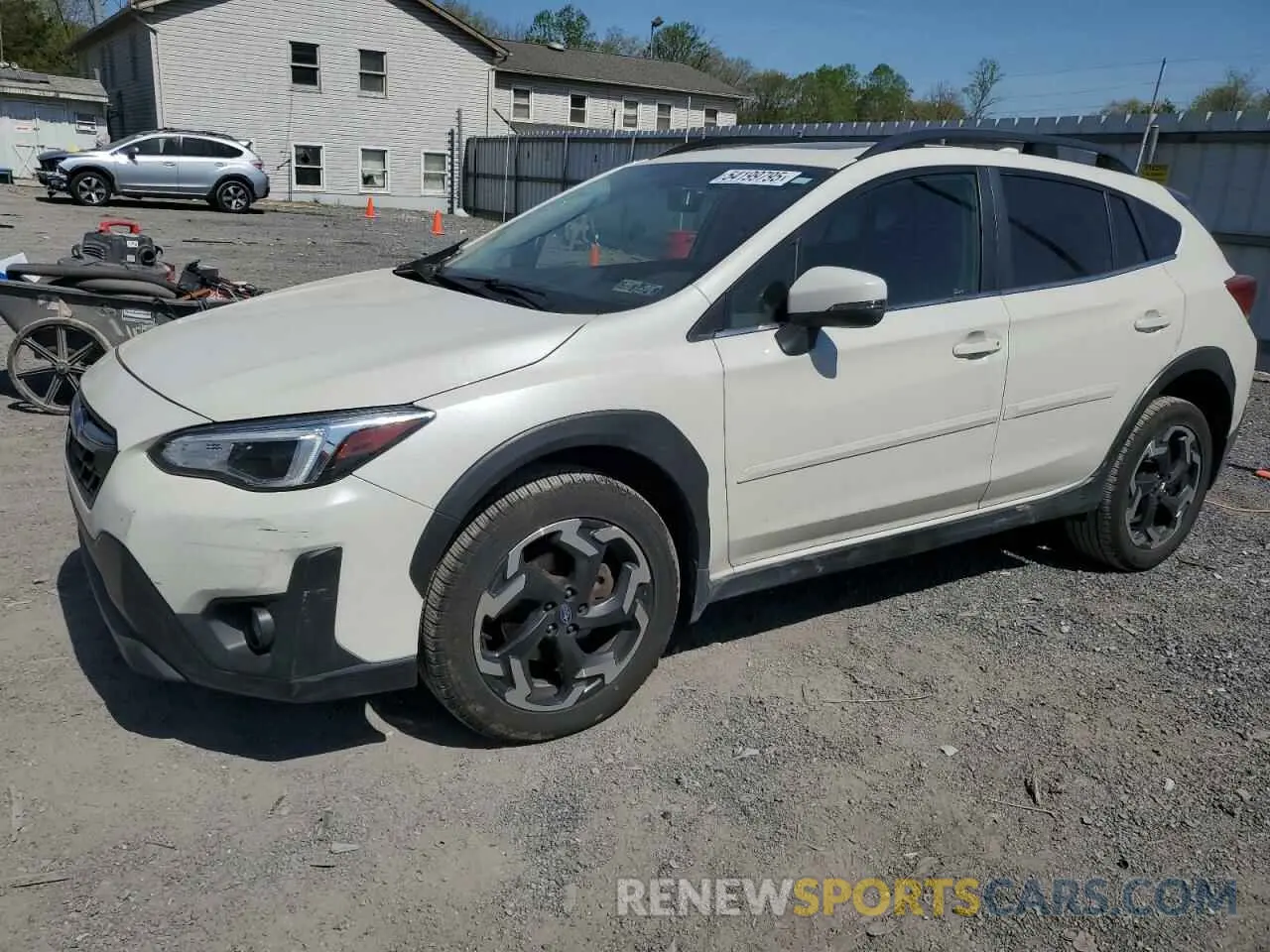 1 Photograph of a damaged car JF2GTHMC0M8246127 SUBARU CROSSTREK 2021