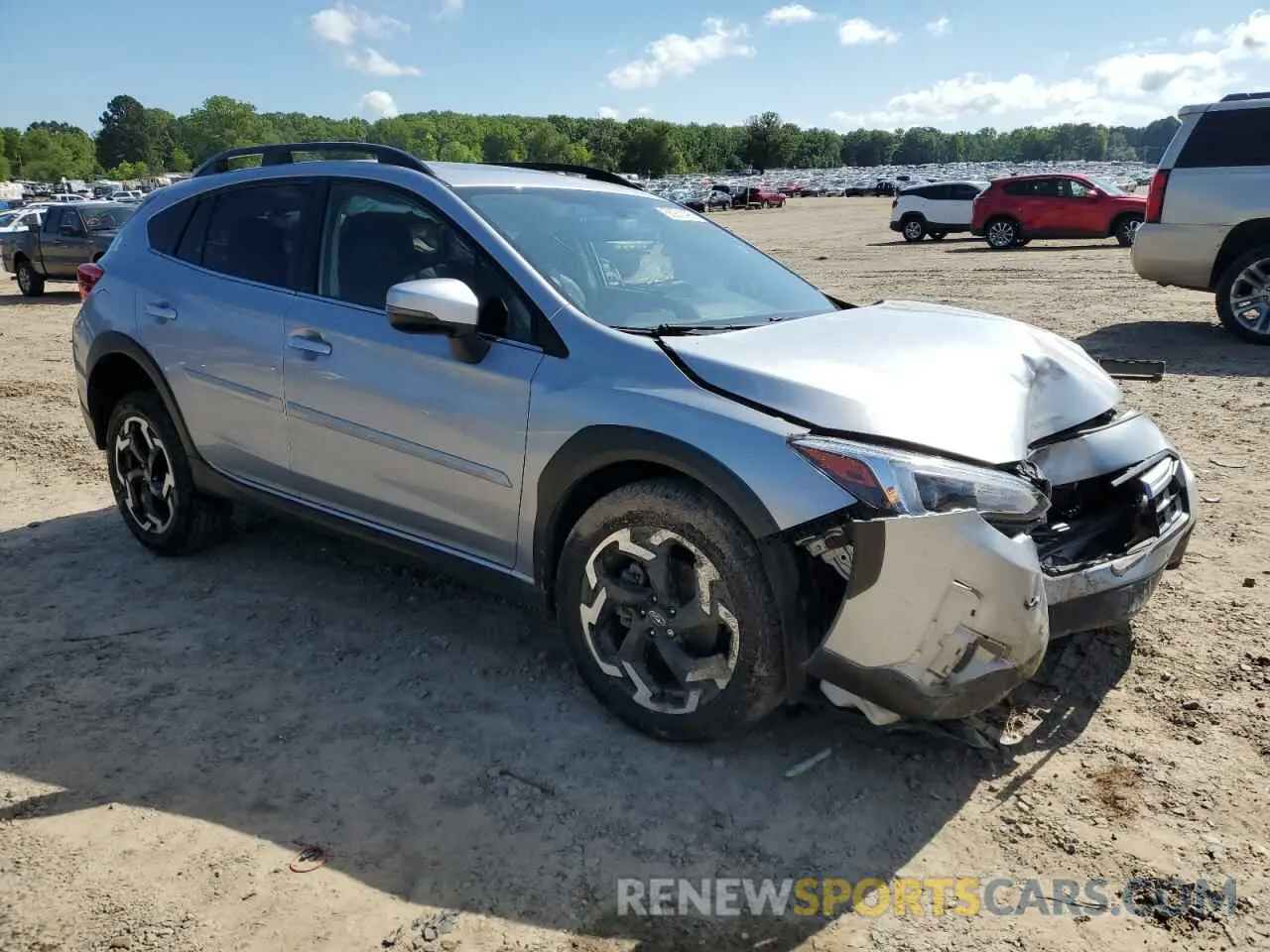 4 Photograph of a damaged car JF2GTHMC0M8247200 SUBARU CROSSTREK 2021