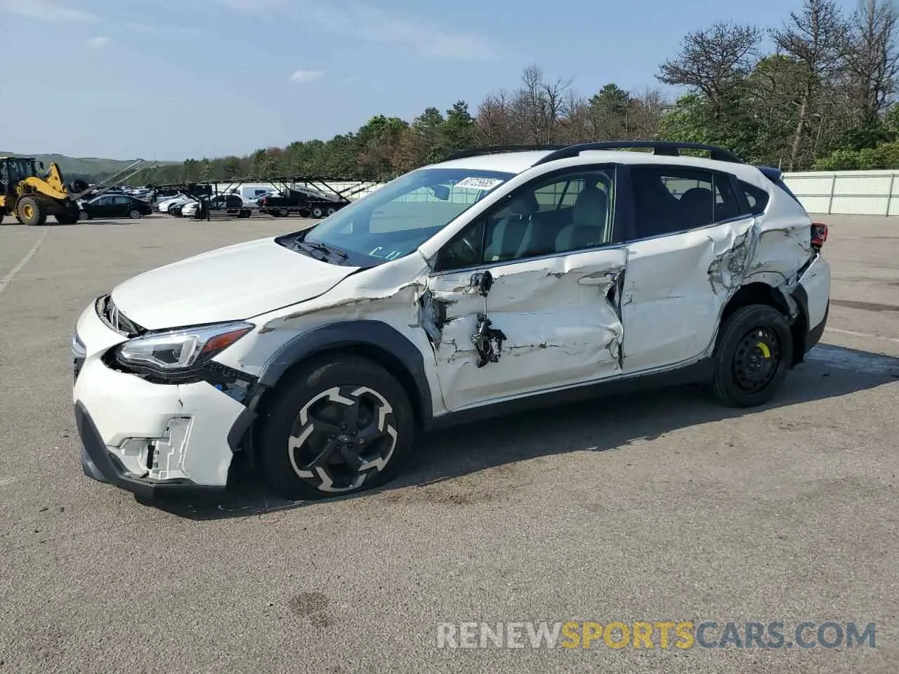 1 Photograph of a damaged car JF2GTHMC0M8264580 SUBARU CROSSTREK 2021