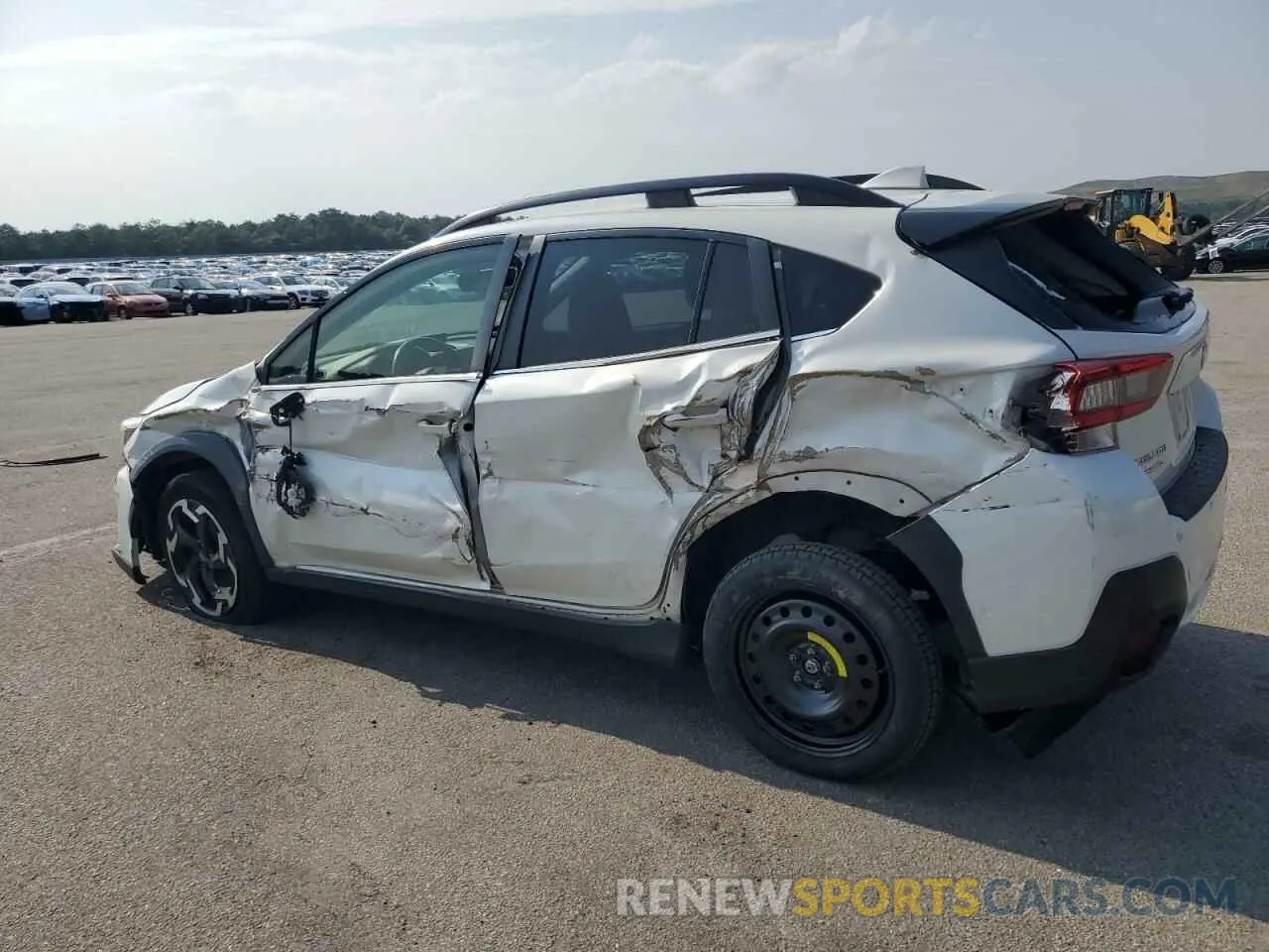 2 Photograph of a damaged car JF2GTHMC0M8264580 SUBARU CROSSTREK 2021