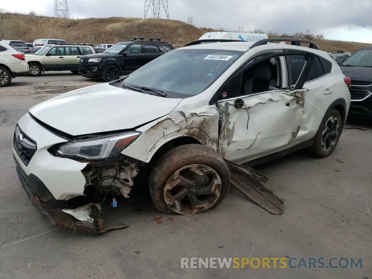 1 Photograph of a damaged car JF2GTHMC0M8669175 SUBARU CROSSTREK 2021