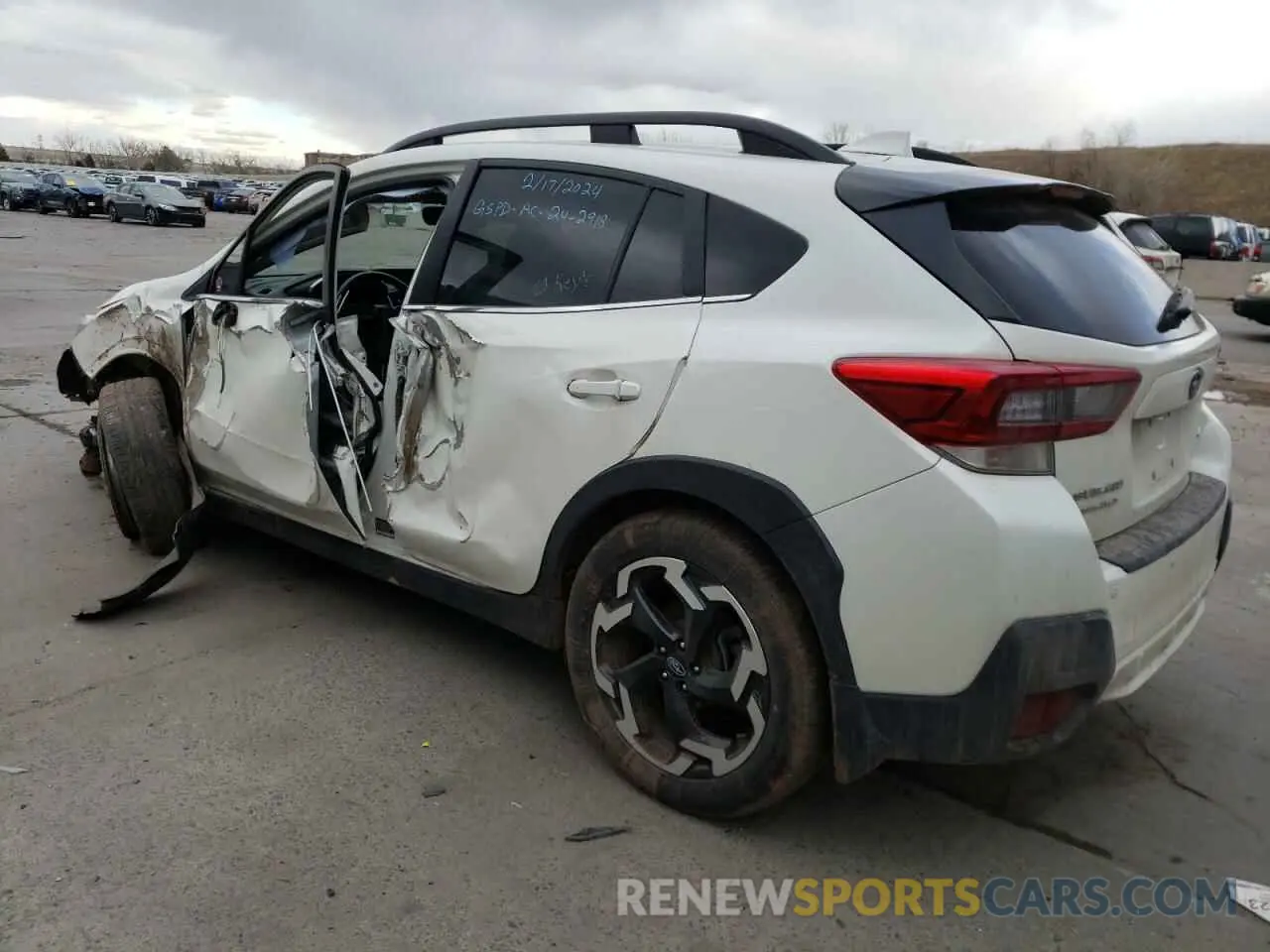 2 Photograph of a damaged car JF2GTHMC0M8669175 SUBARU CROSSTREK 2021