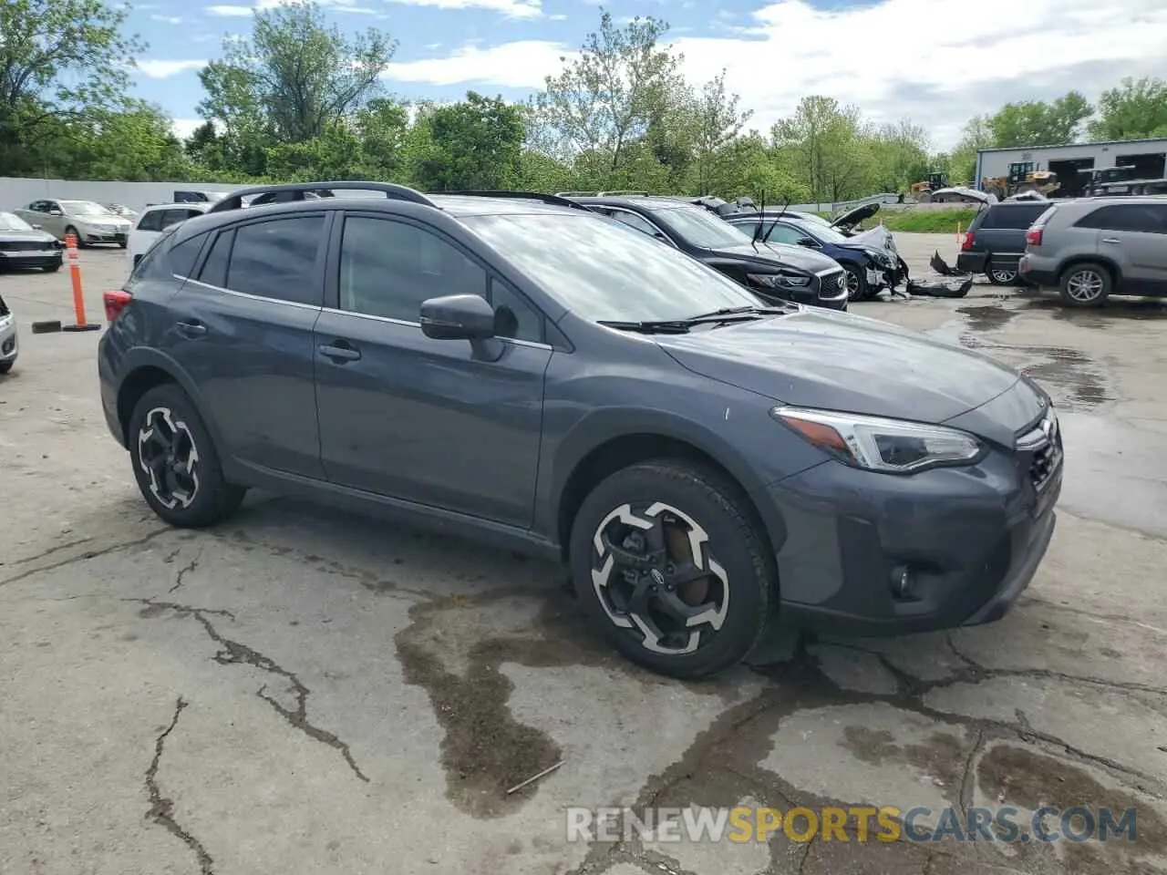 4 Photograph of a damaged car JF2GTHMC1M8240997 SUBARU CROSSTREK 2021