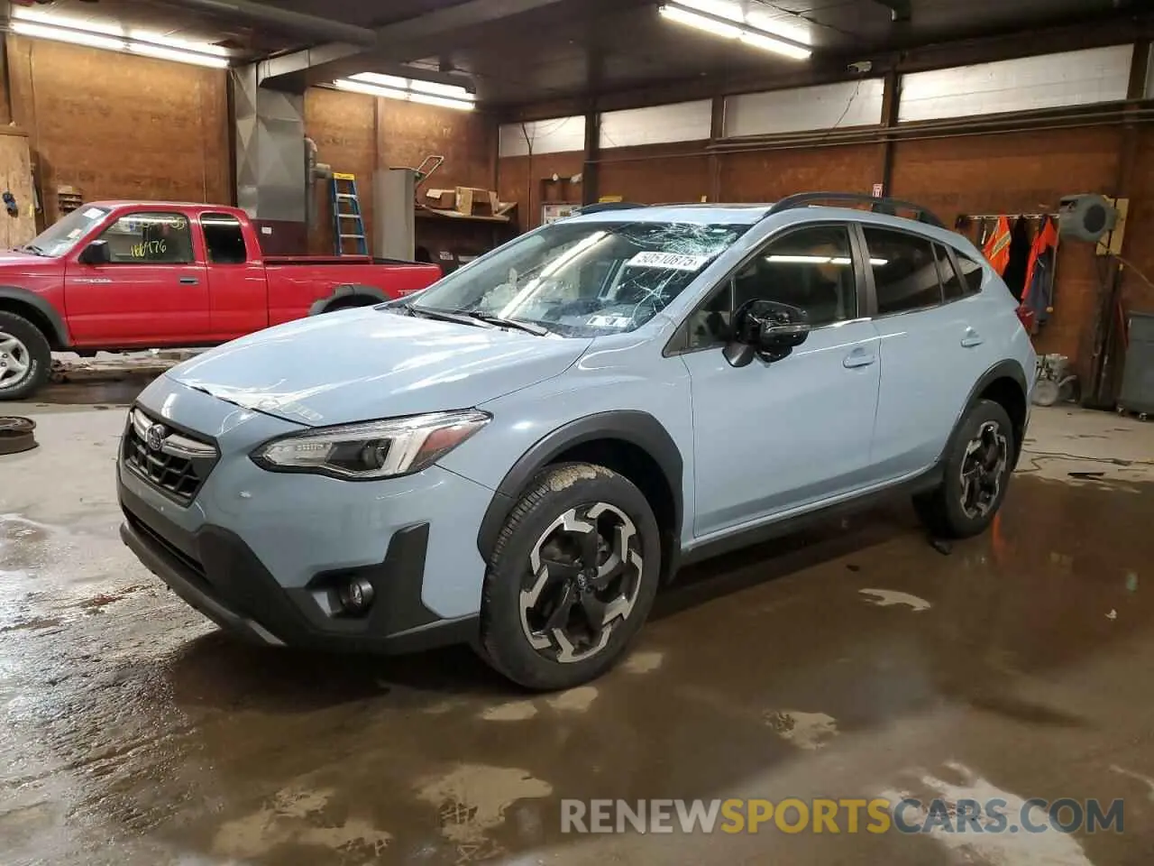 1 Photograph of a damaged car JF2GTHMC1MH292615 SUBARU CROSSTREK 2021