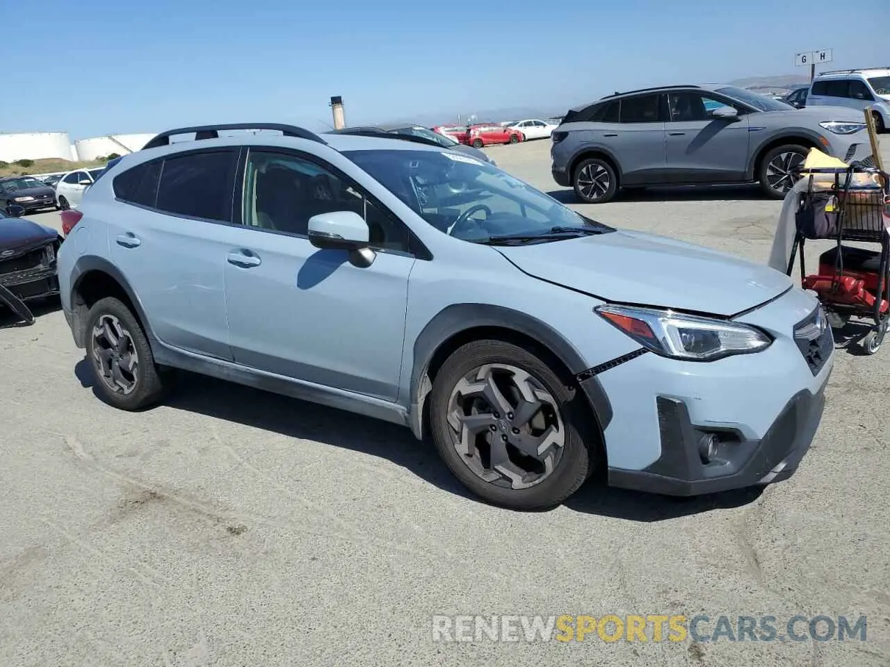 4 Photograph of a damaged car JF2GTHMC2M8247005 SUBARU CROSSTREK 2021