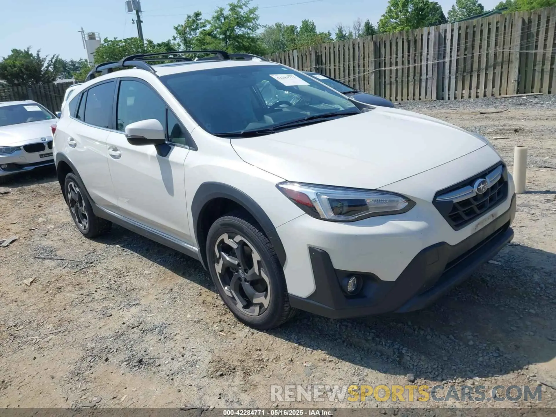 1 Photograph of a damaged car JF2GTHMC2M8366057 SUBARU CROSSTREK 2021