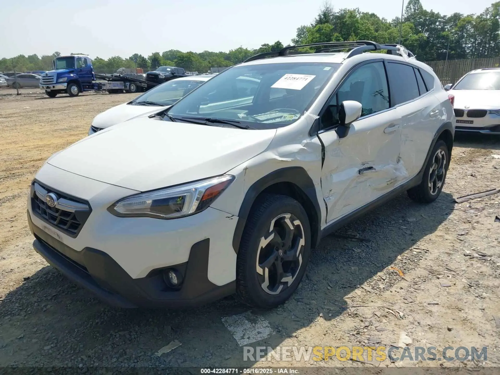 2 Photograph of a damaged car JF2GTHMC2M8366057 SUBARU CROSSTREK 2021