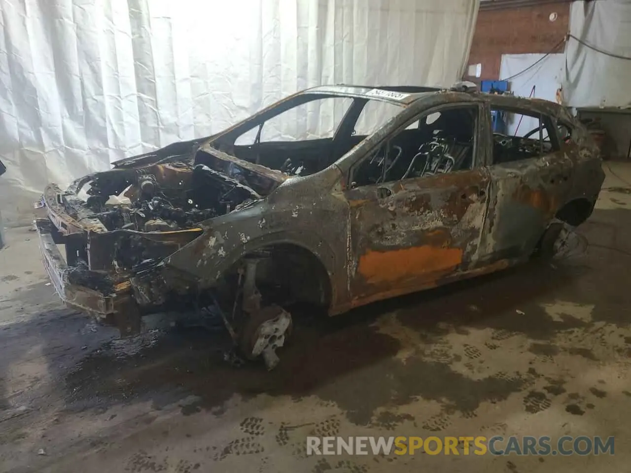 1 Photograph of a damaged car JF2GTHMC2M8675169 SUBARU CROSSTREK 2021