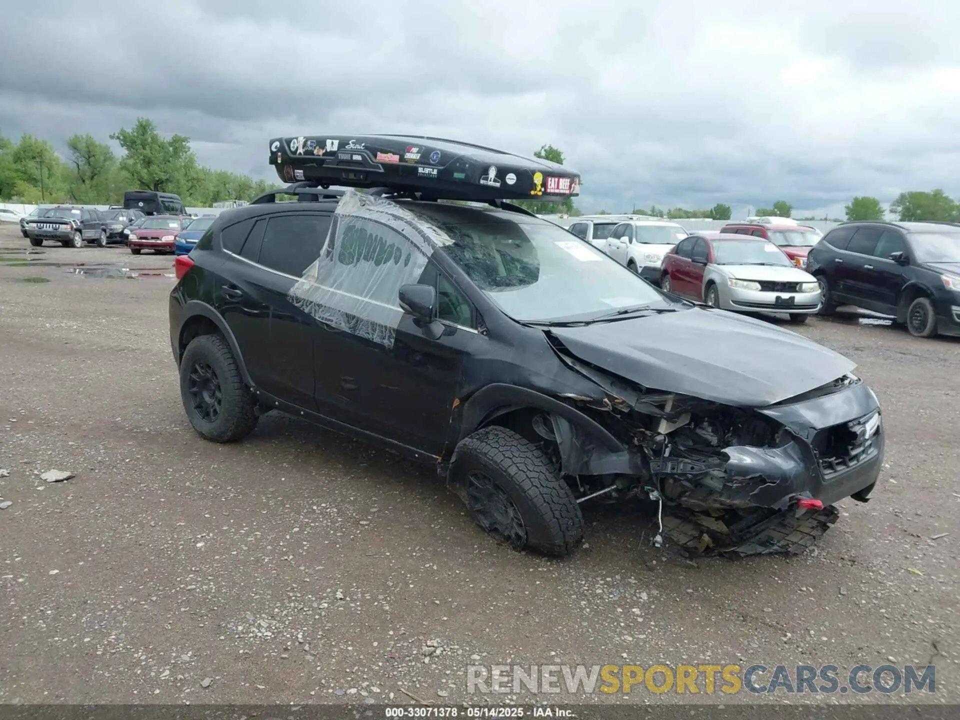 1 Photograph of a damaged car JF2GTHMC2MH203084 SUBARU CROSSTREK 2021