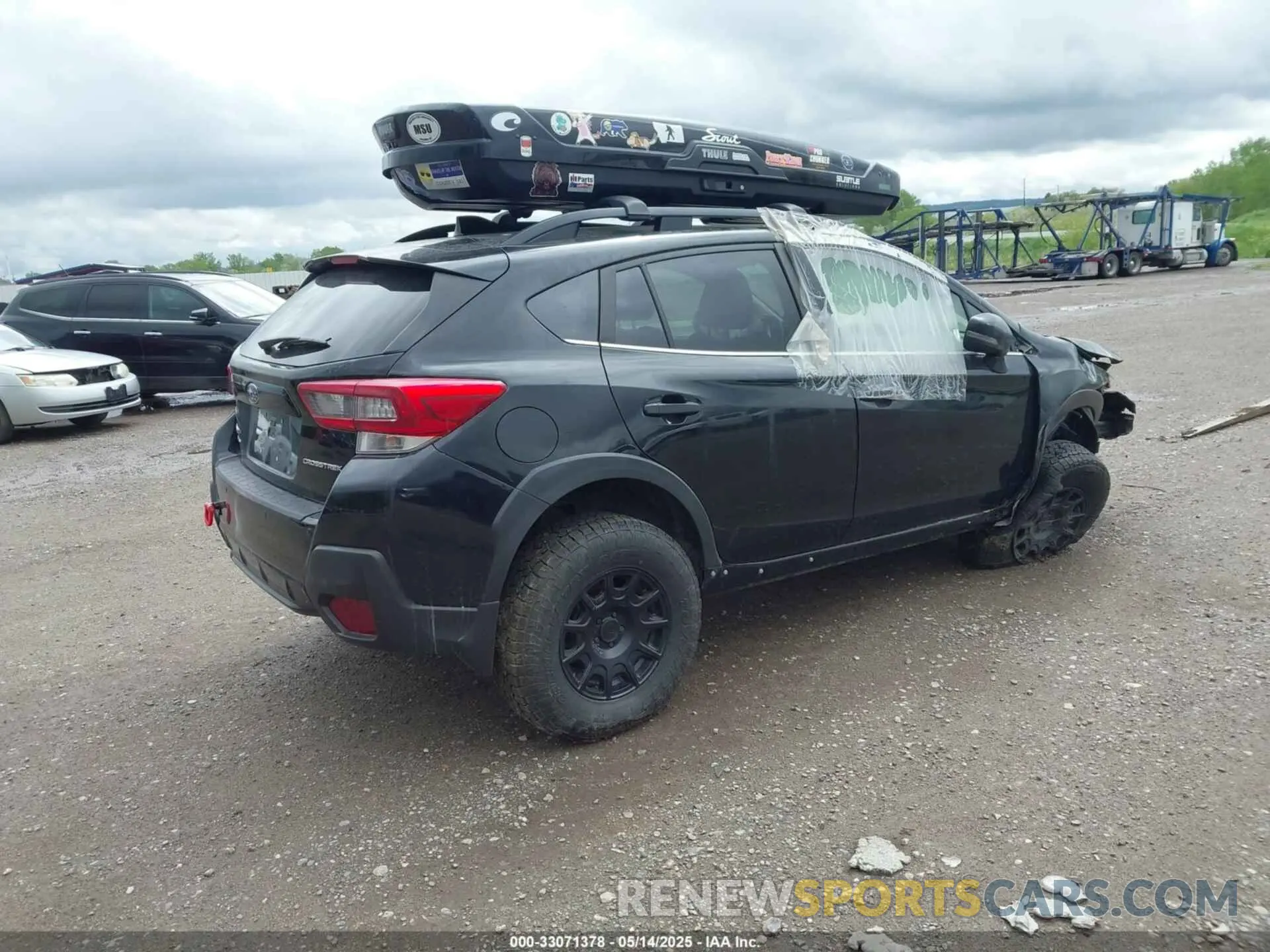 4 Photograph of a damaged car JF2GTHMC2MH203084 SUBARU CROSSTREK 2021