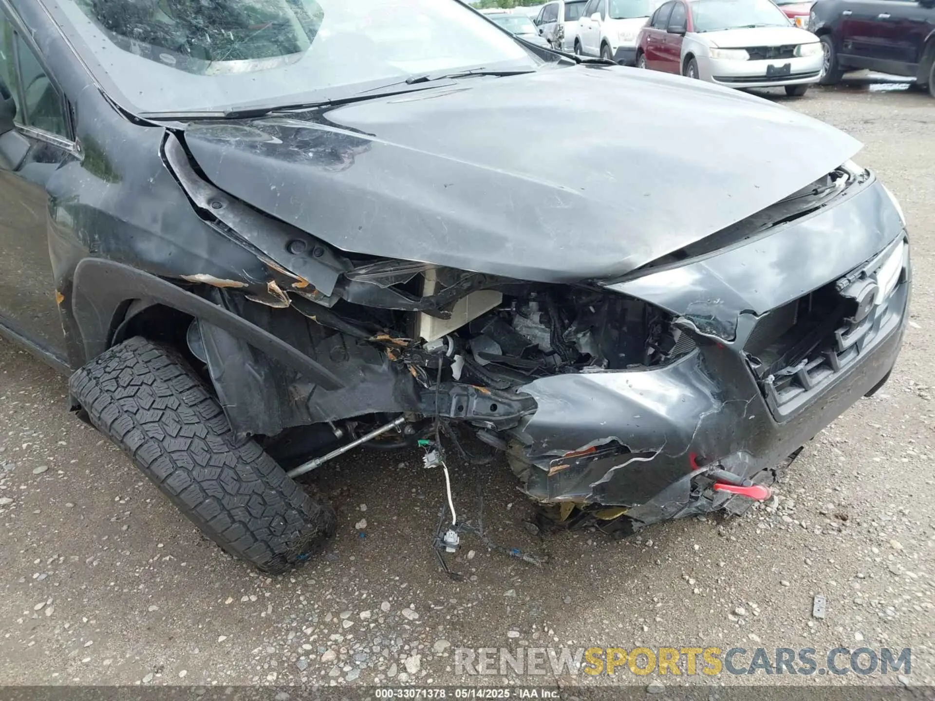 6 Photograph of a damaged car JF2GTHMC2MH203084 SUBARU CROSSTREK 2021