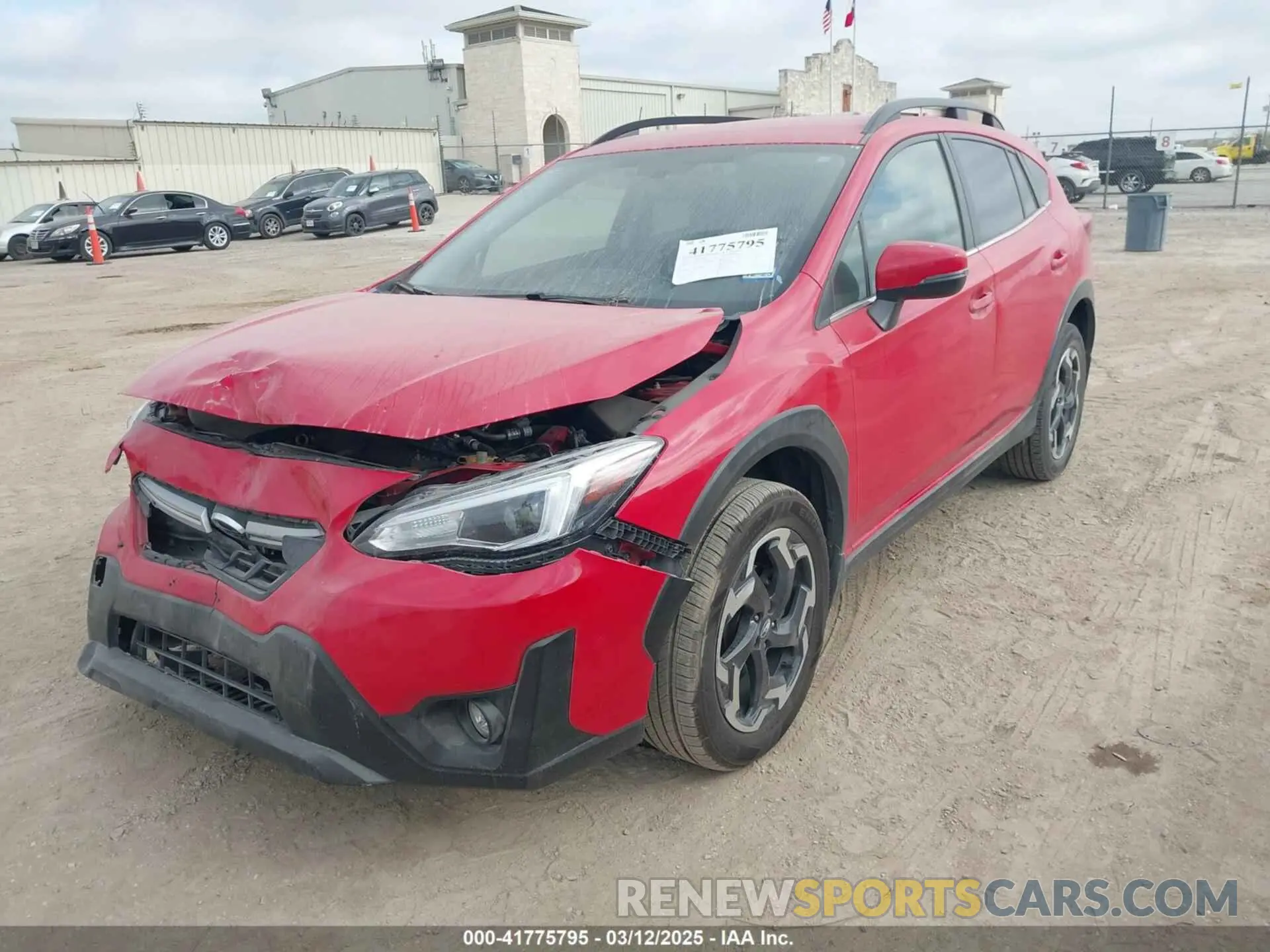 2 Photograph of a damaged car JF2GTHMC2MH203795 SUBARU CROSSTREK 2021